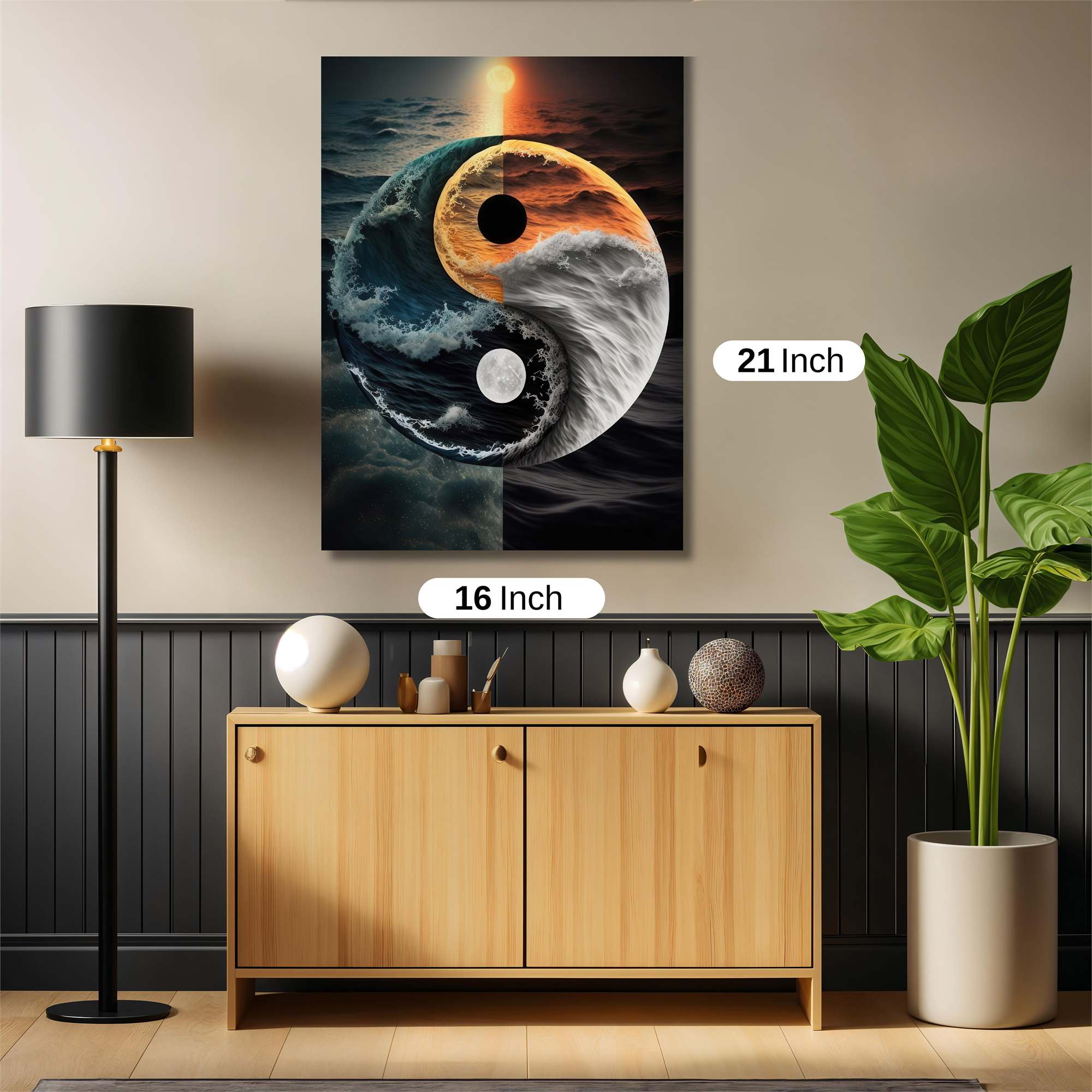 YinYang Serenity Safe Wall Magnetic / M
