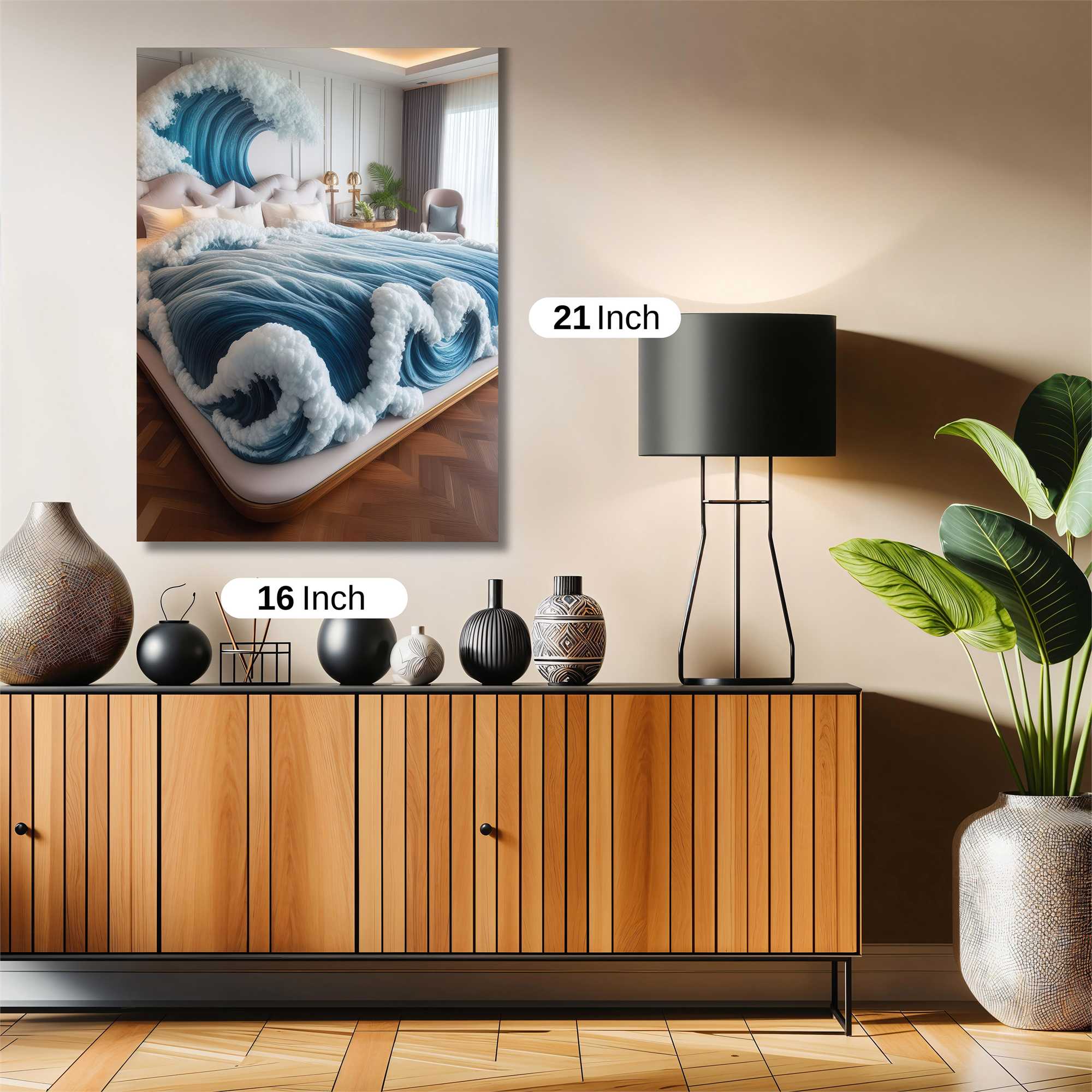 Wave Whimsy Safe Wall Magnetic / M