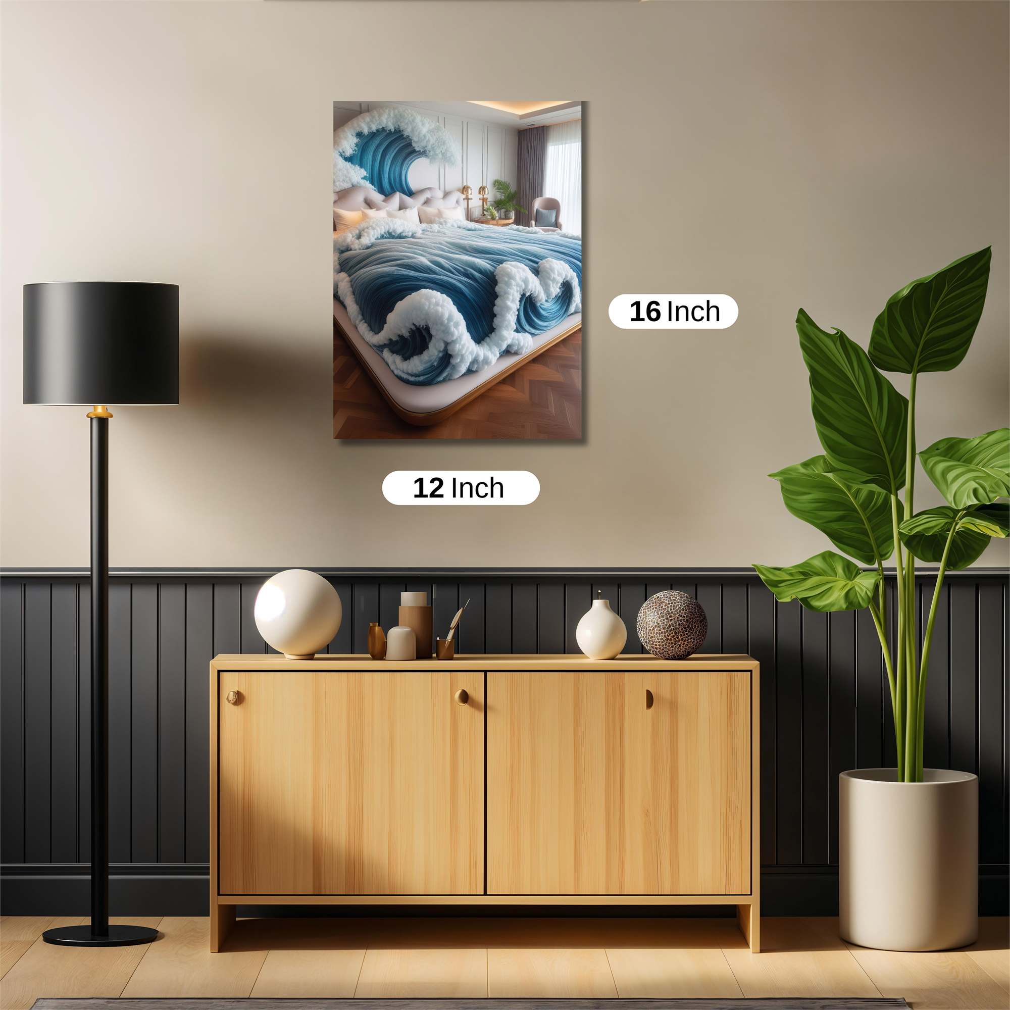 Wave Whimsy Safe Wall Magnetic / M