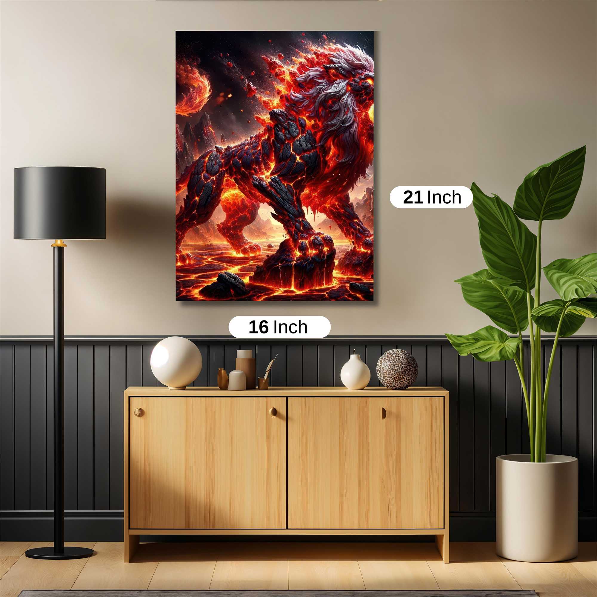Inferno Majesty Safe Wall Magnetic / M