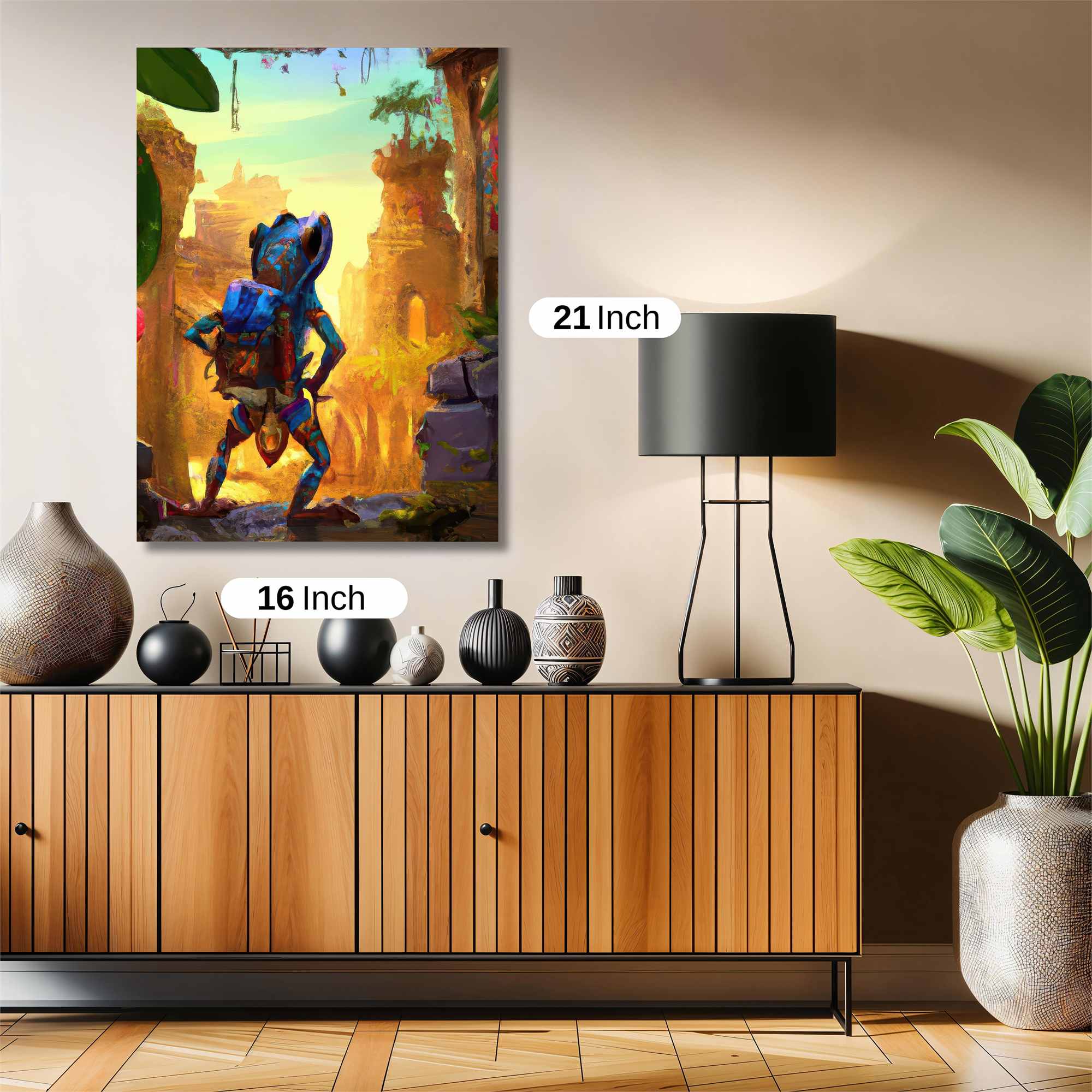 Frog Explorer Safe Wall Magnetic / M