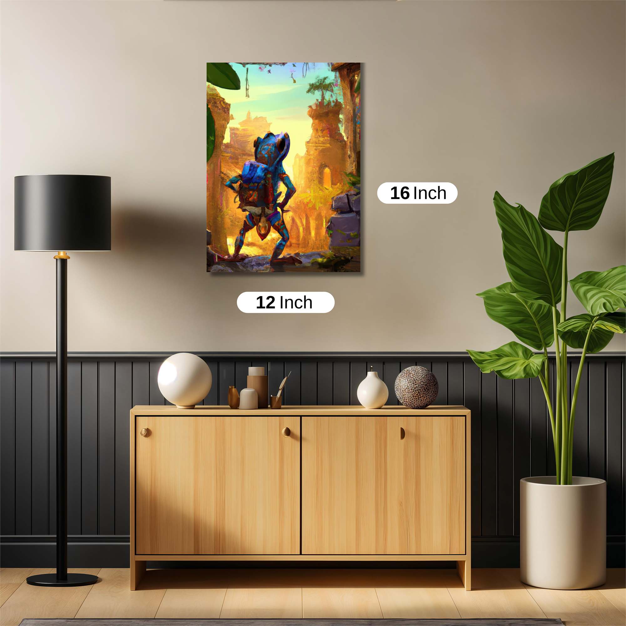 Frog Explorer Safe Wall Magnetic / M