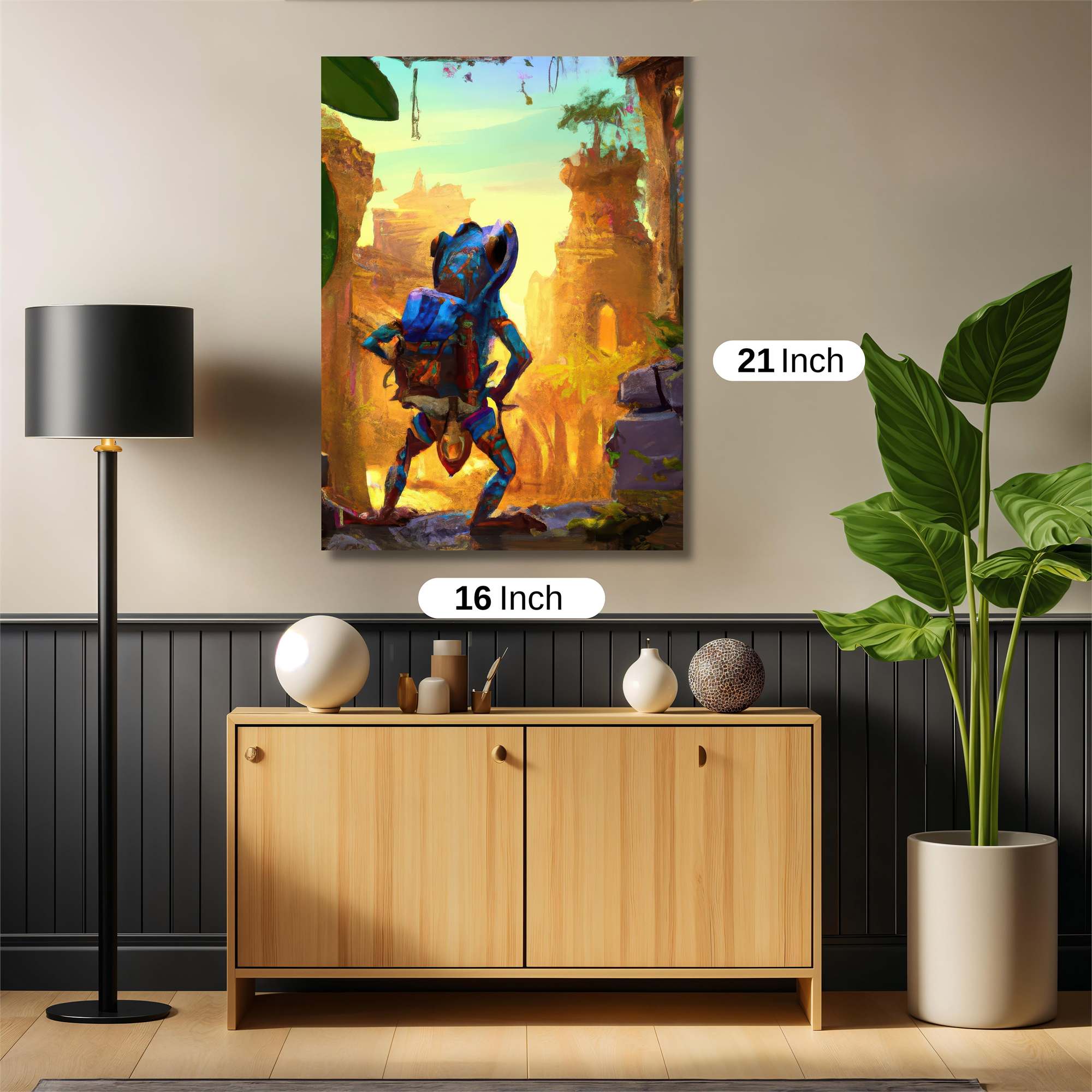 Frog Explorer Safe Wall Magnetic / M