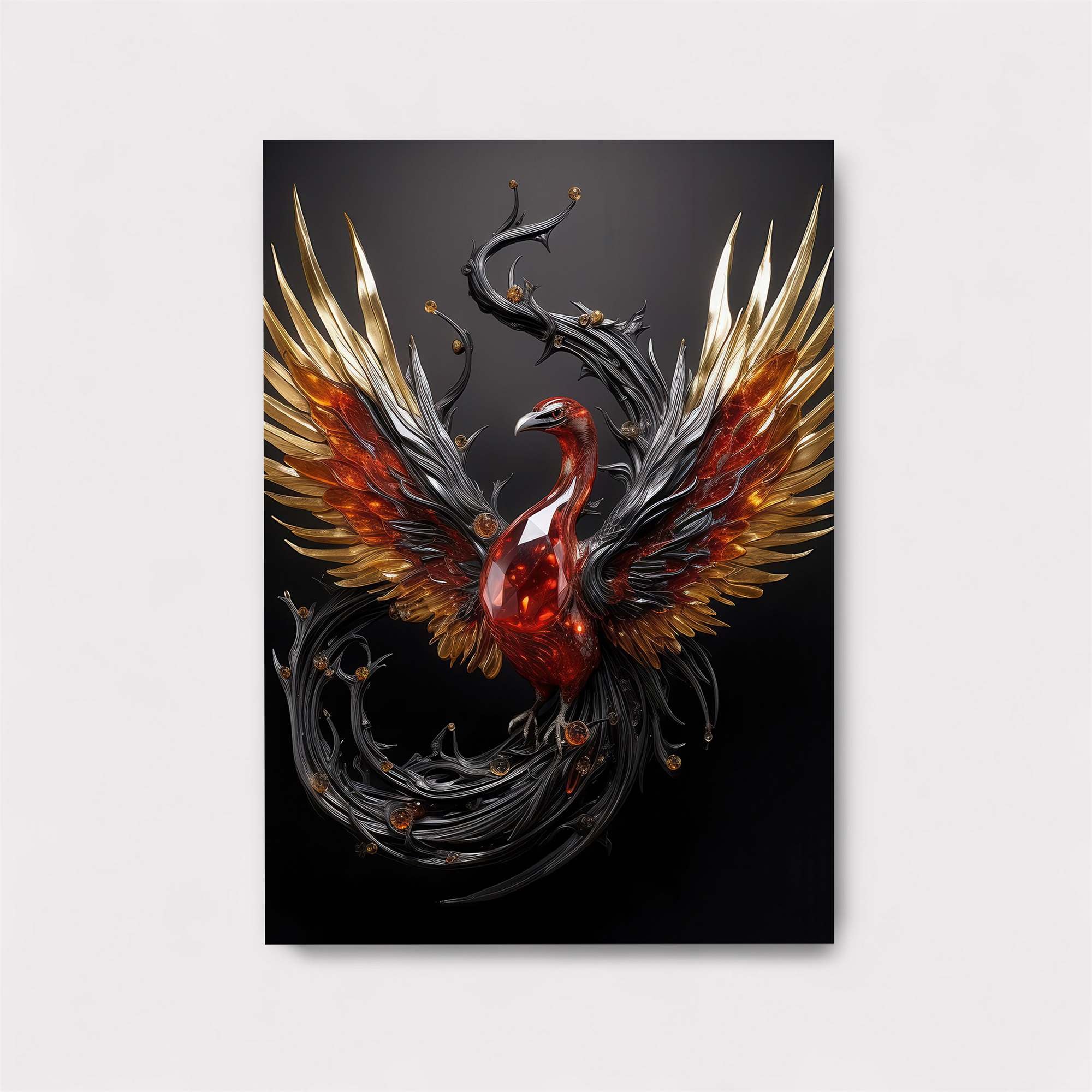 Phoenix Blaze Safe Wall Magnetic / M