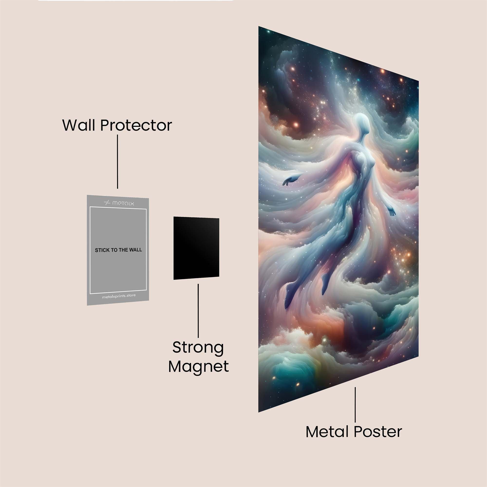 Cosmic Serenity Safe Wall Magnetic / M