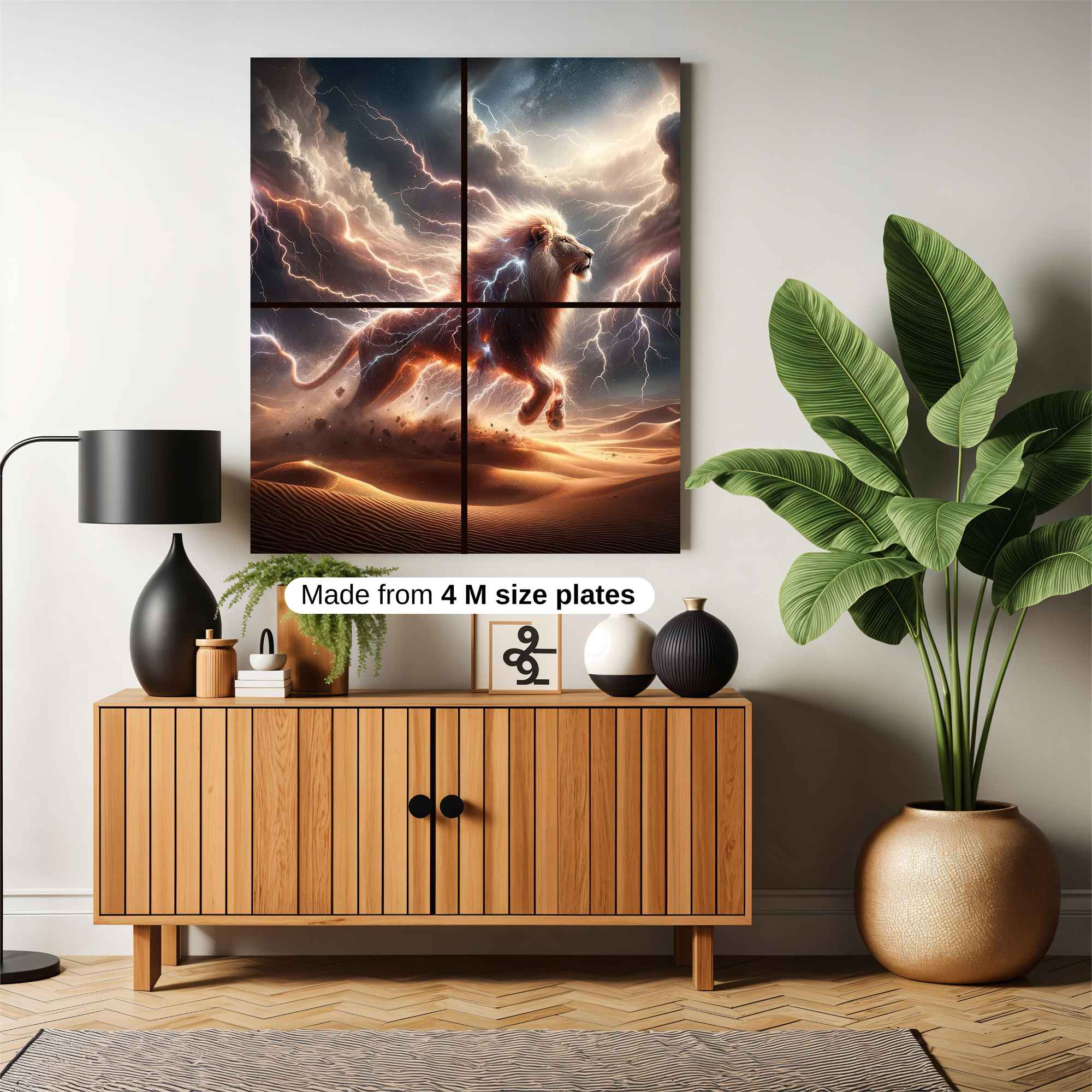 Lion Storm Safe Wall Magnetic / M