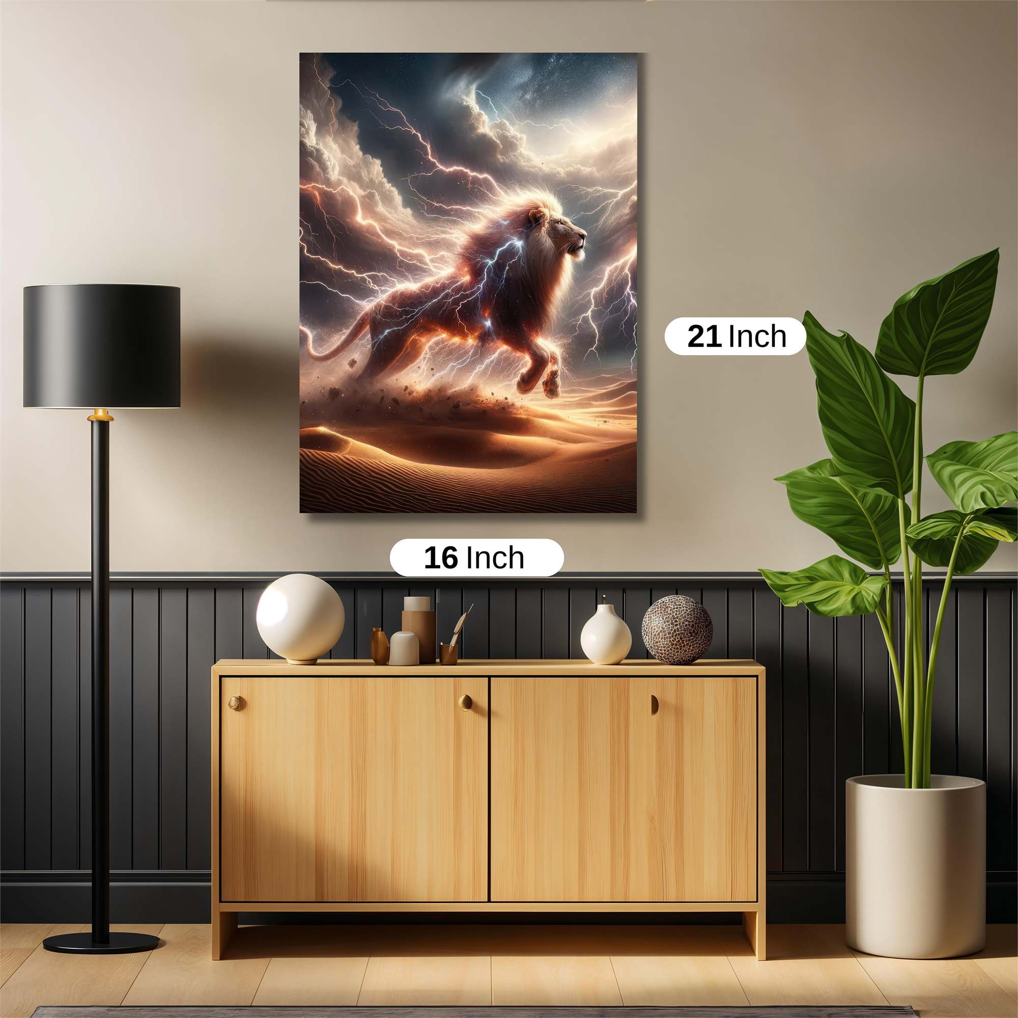 Lion Storm Safe Wall Magnetic / M