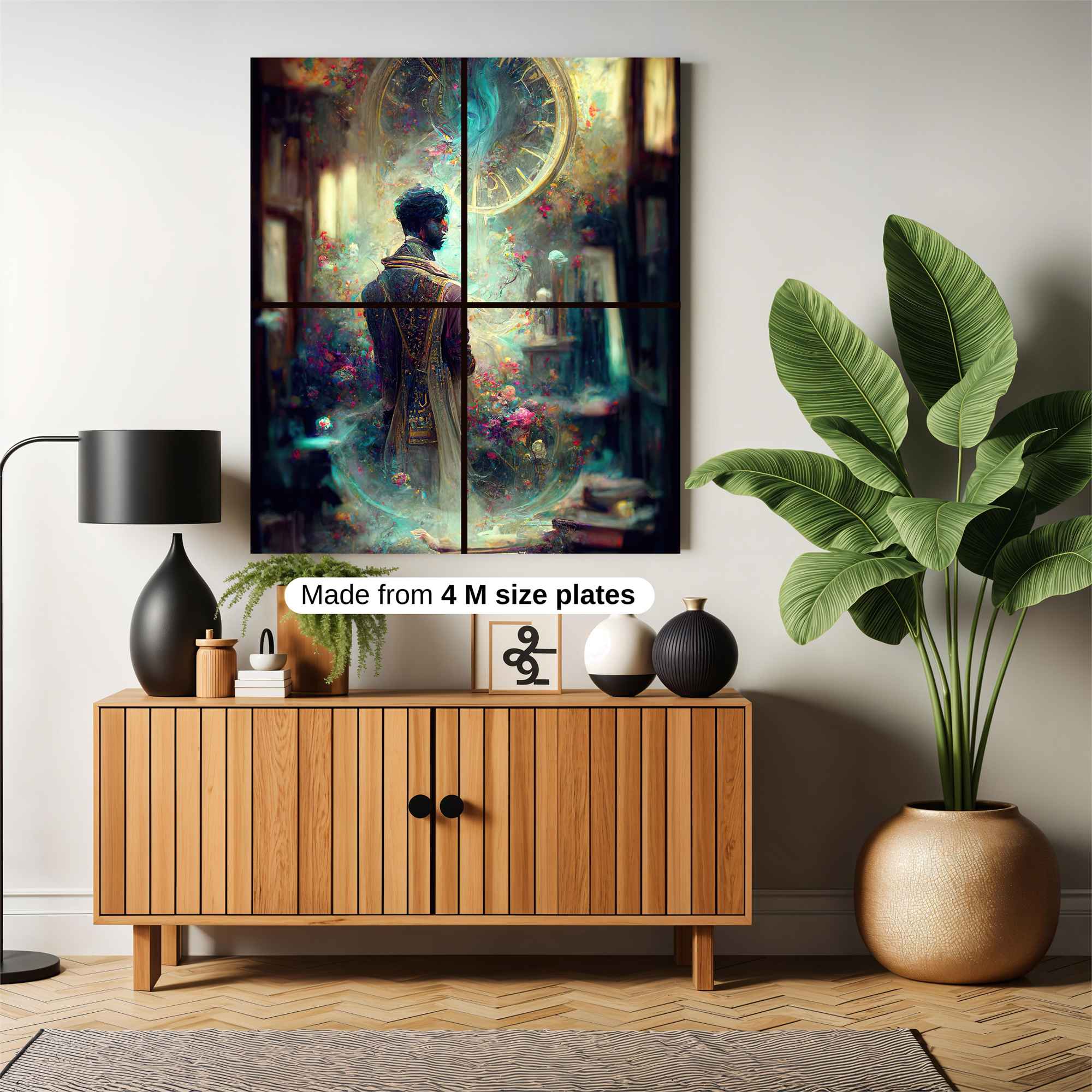 Wizard Enchantment Safe Wall Magnetic / M