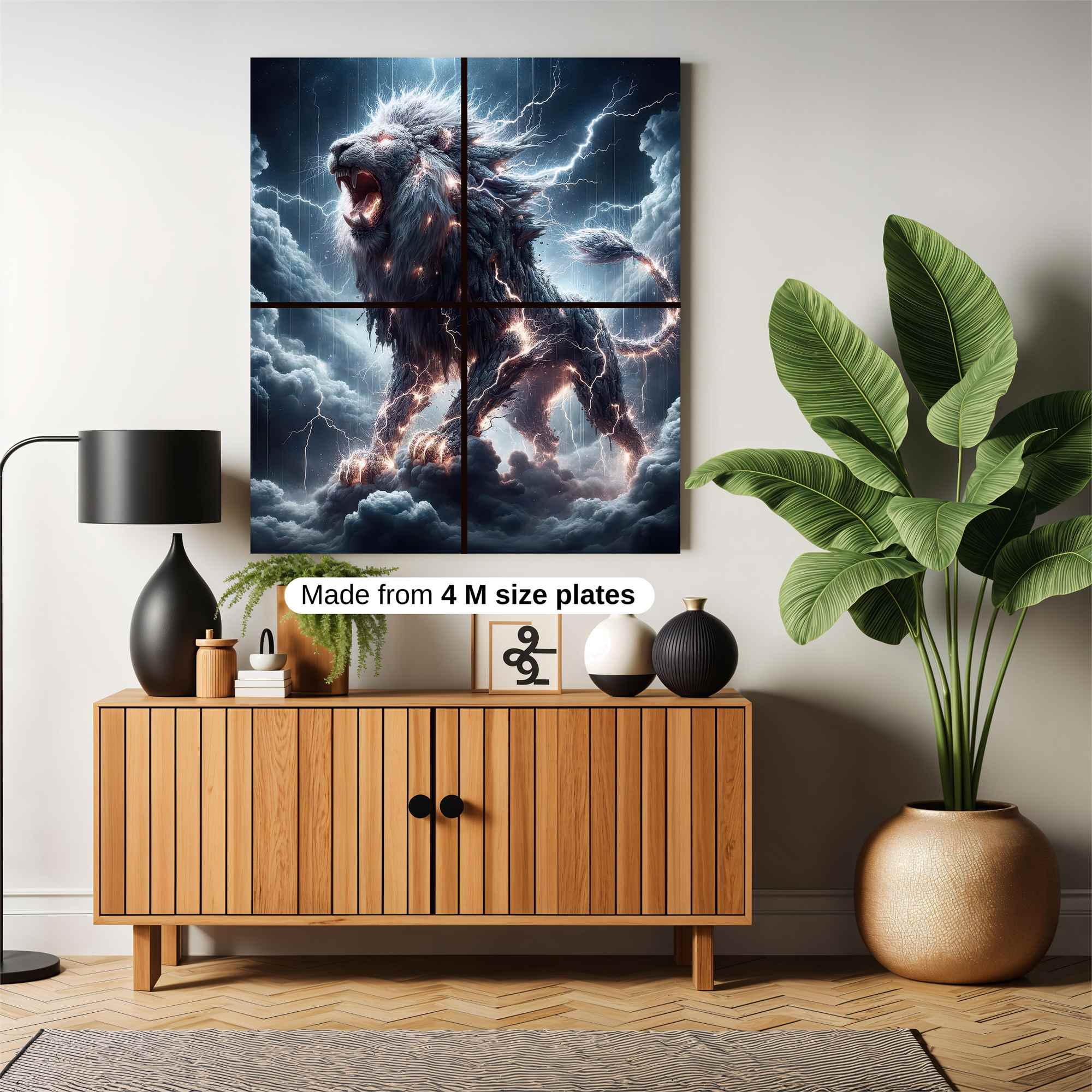 Thunderous Majesty Safe Wall Magnetic / M