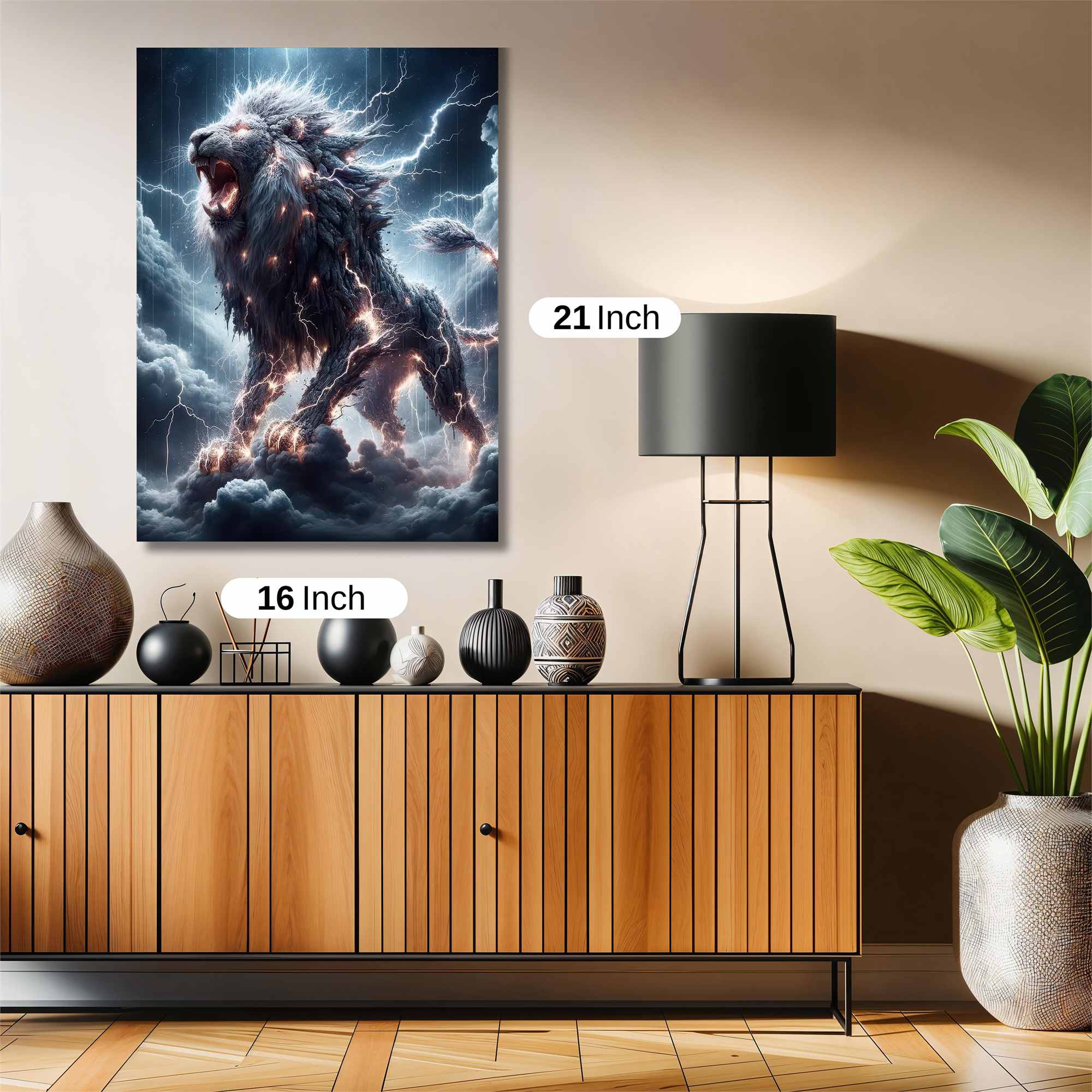 Thunderous Majesty Safe Wall Magnetic / M