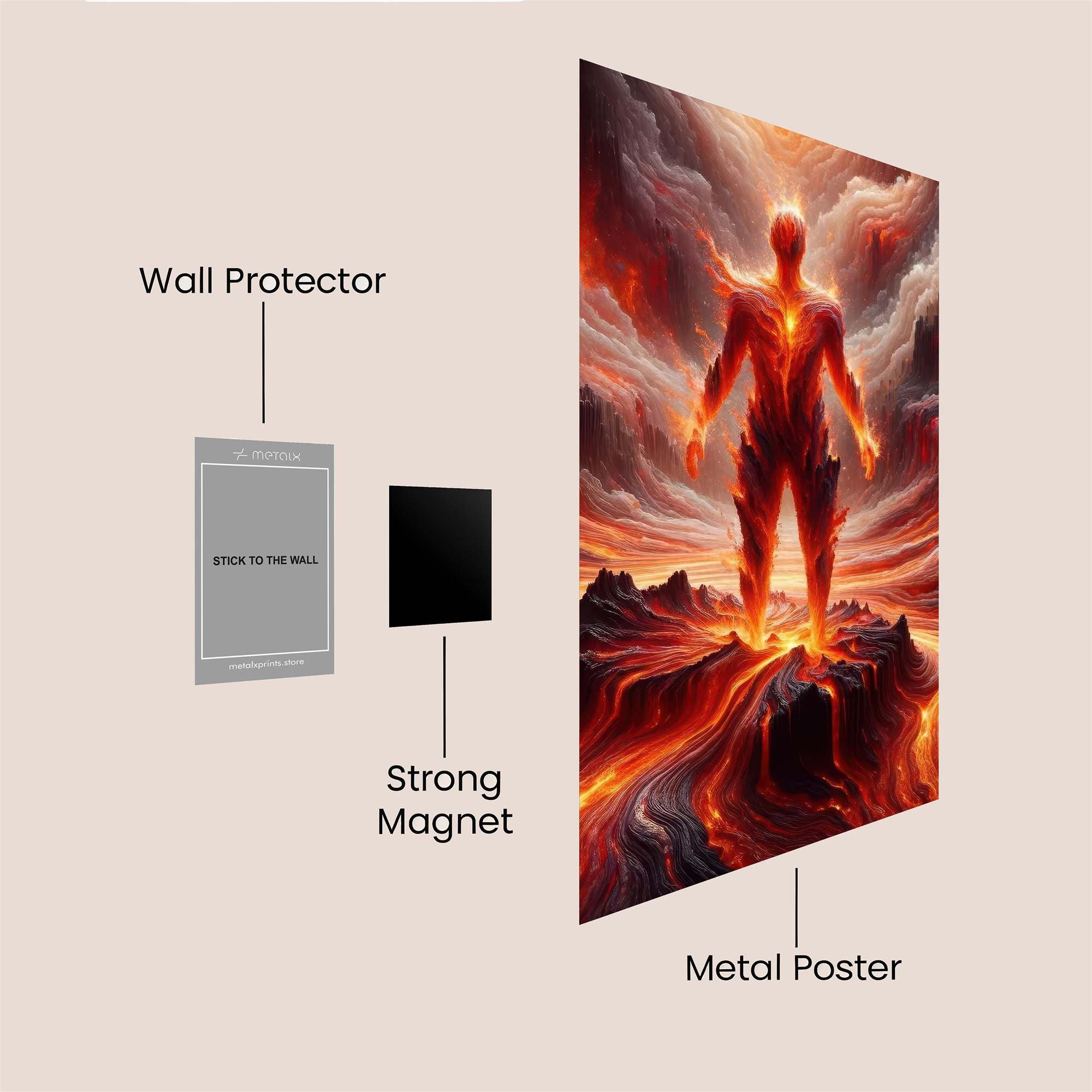 Inferno Ascension Safe Wall Magnetic / M