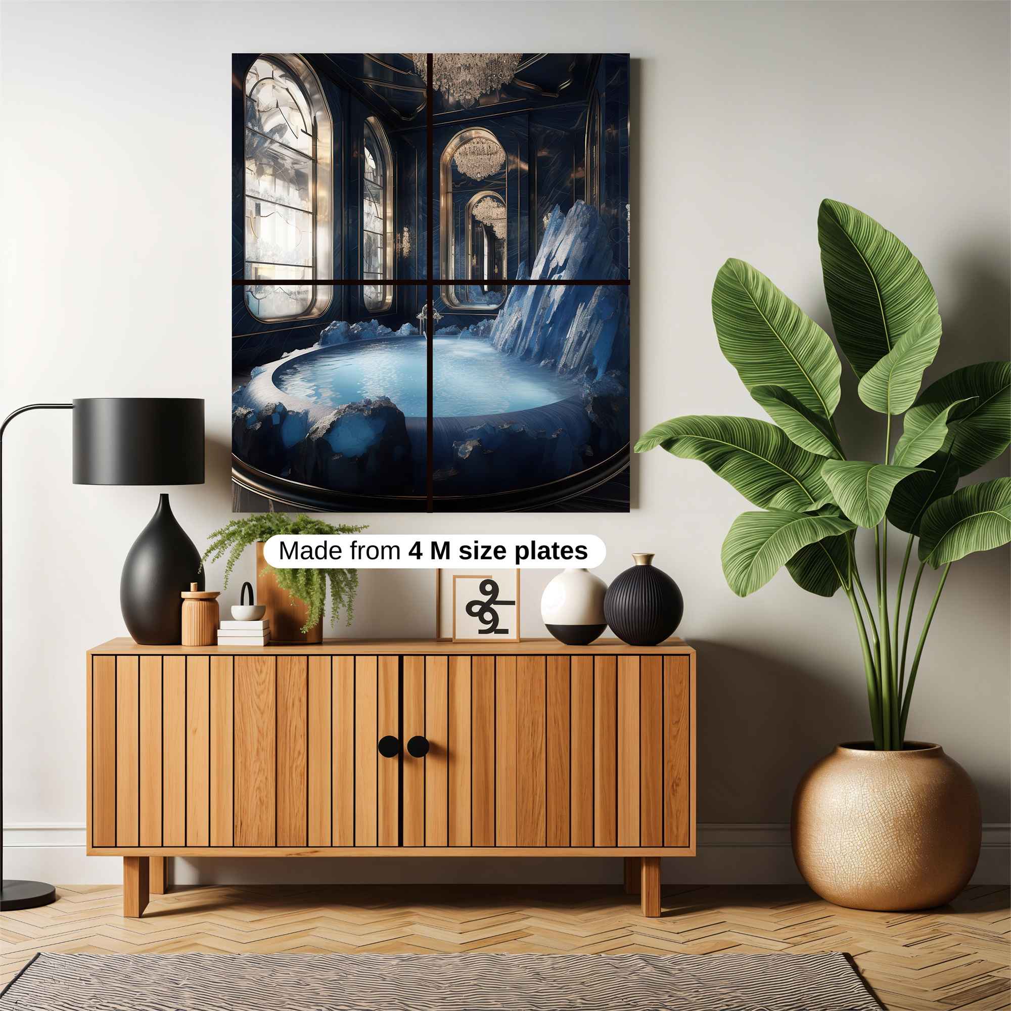 Frozen Serenity Safe Wall Magnetic / M