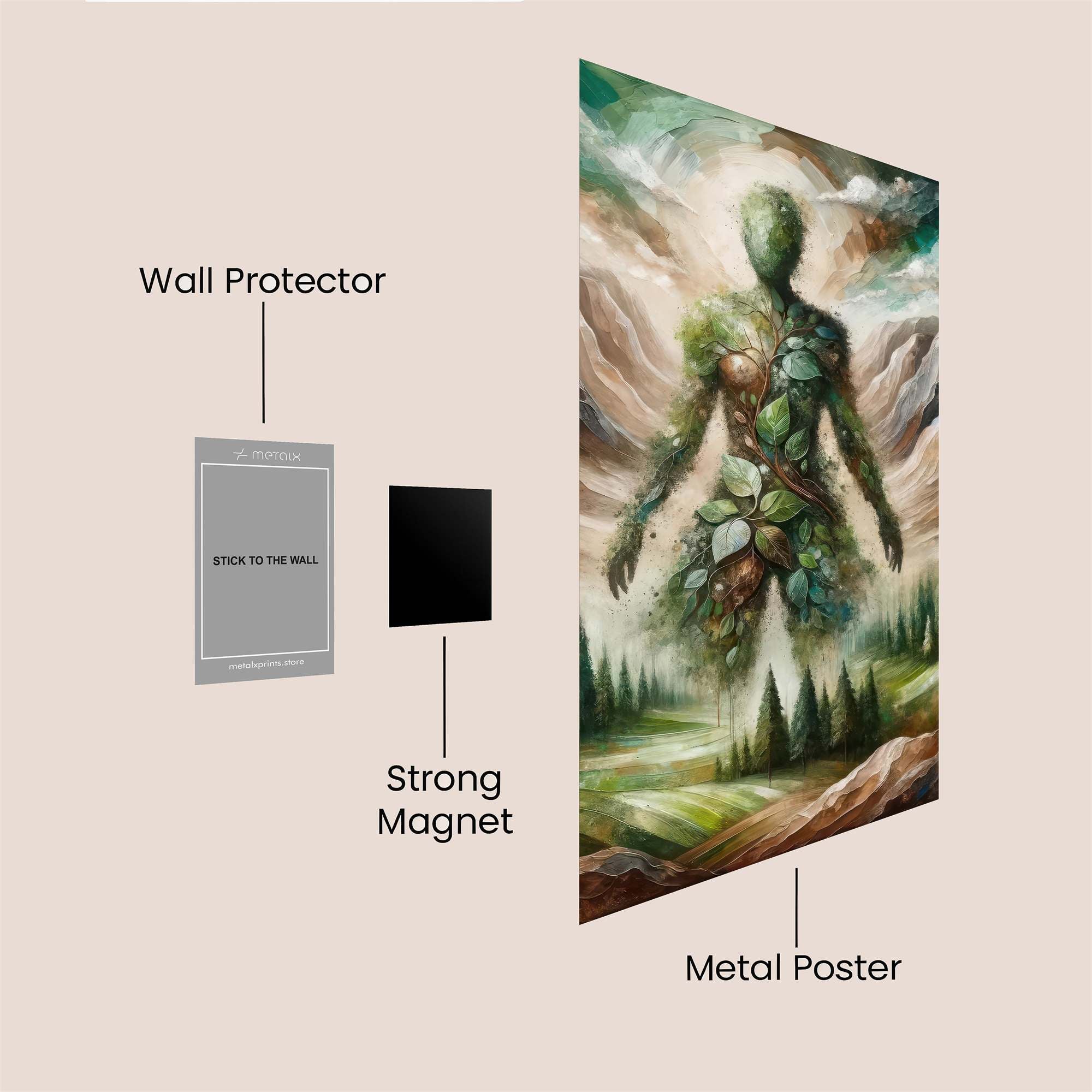 Forest Guardian Safe Wall Magnetic / M