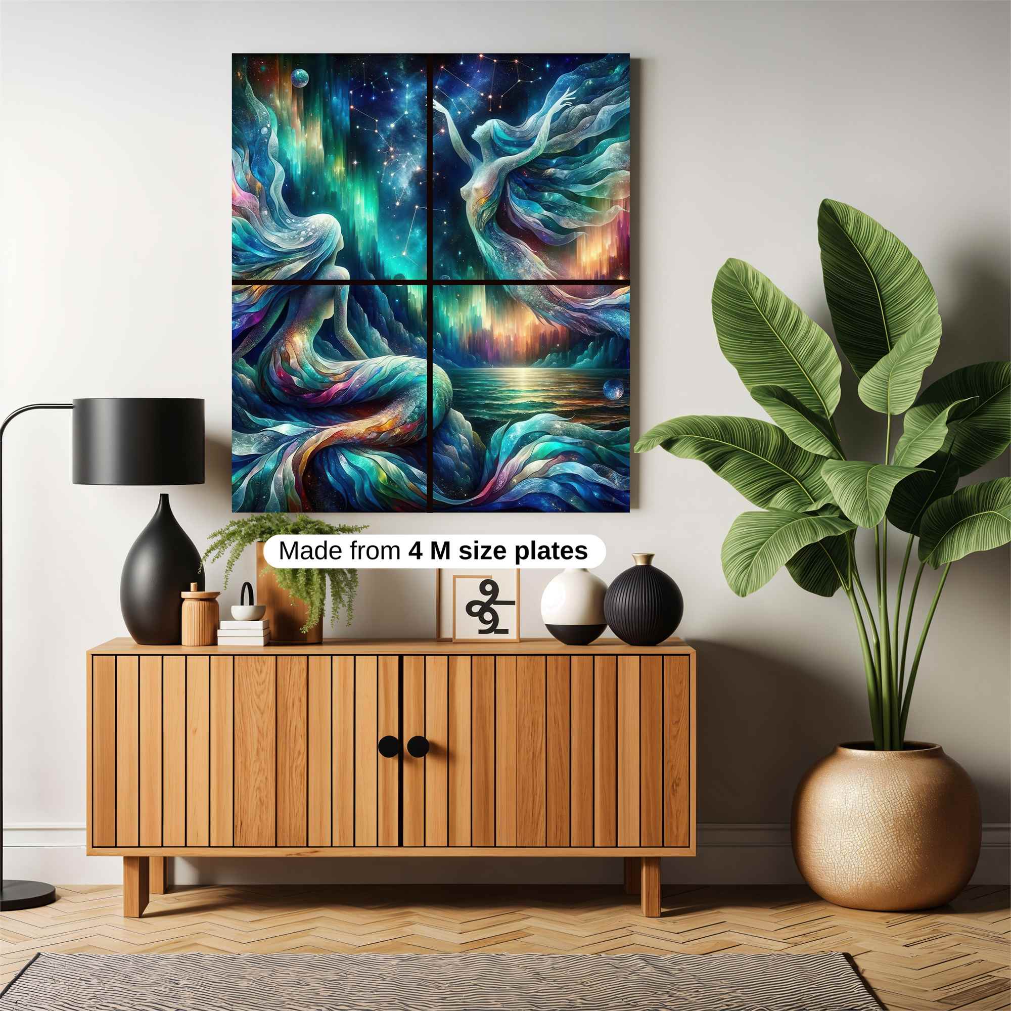 Mermaid Enchantment Safe Wall Magnetic / M