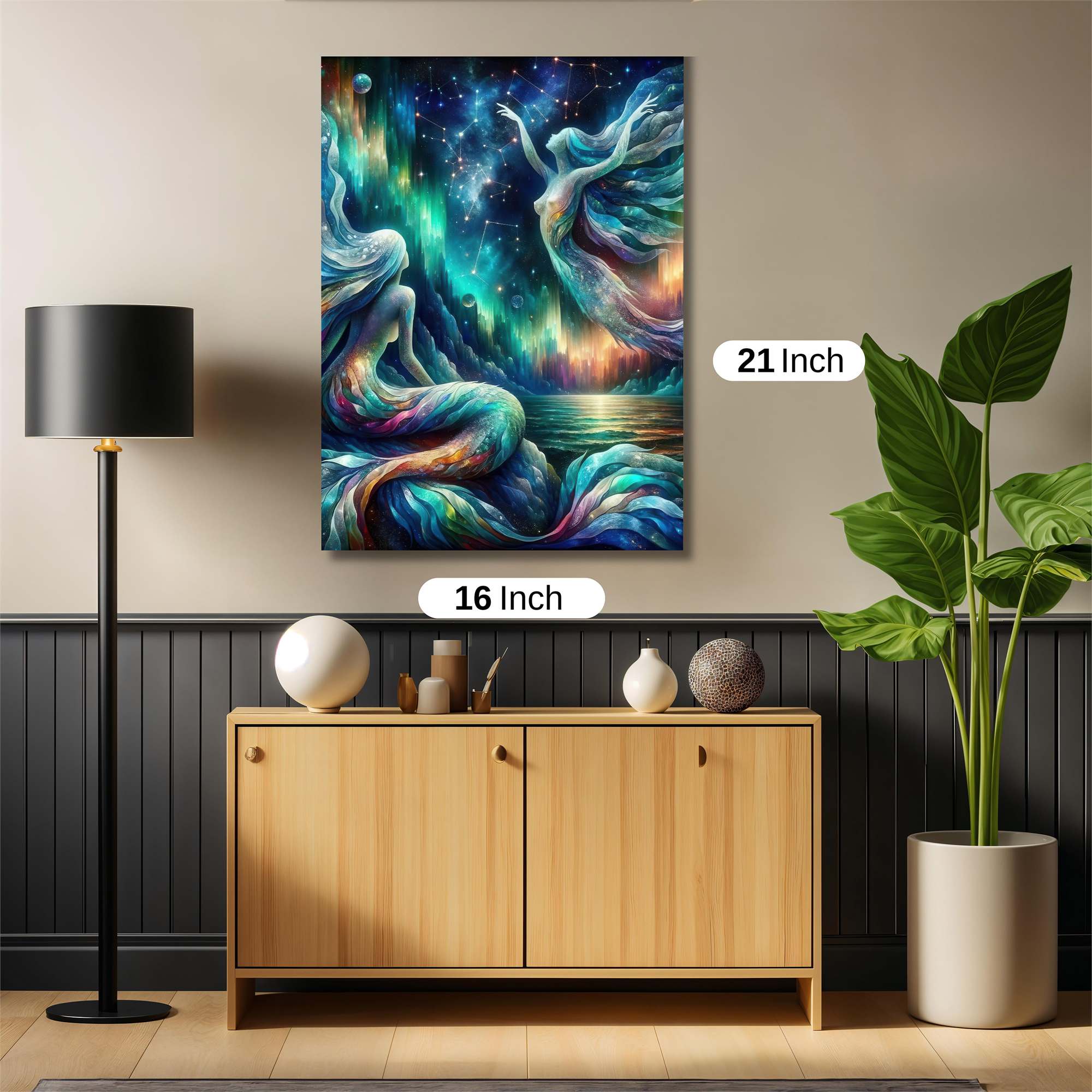 Mermaid Enchantment Safe Wall Magnetic / M