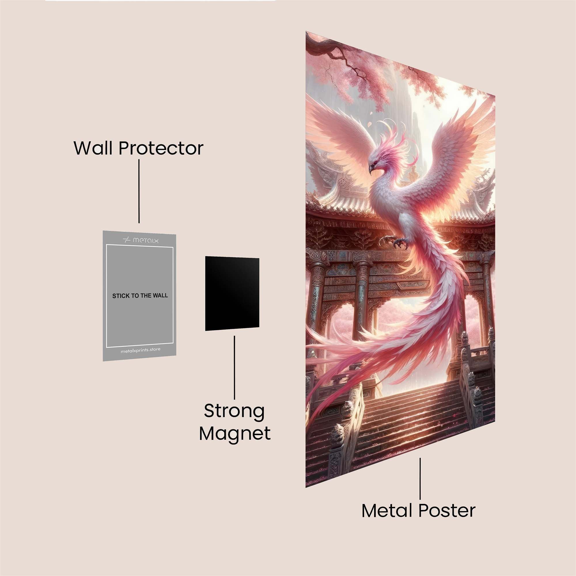 Phoenix Serenity Safe Wall Magnetic / M