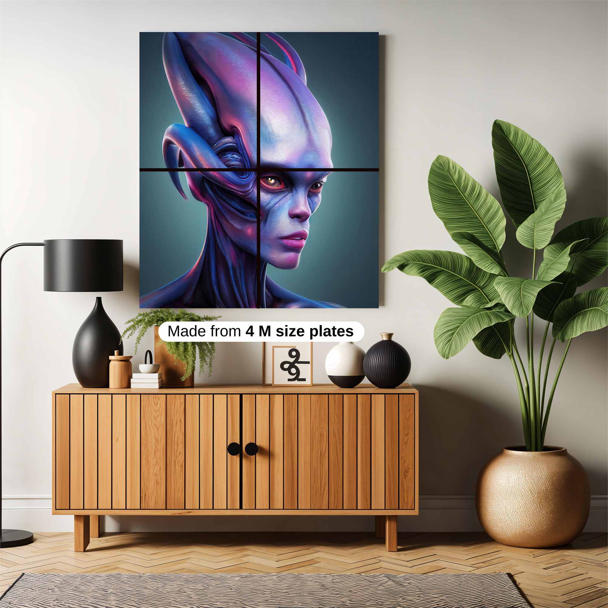 Alien Enigma Safe Wall Magnetic / M