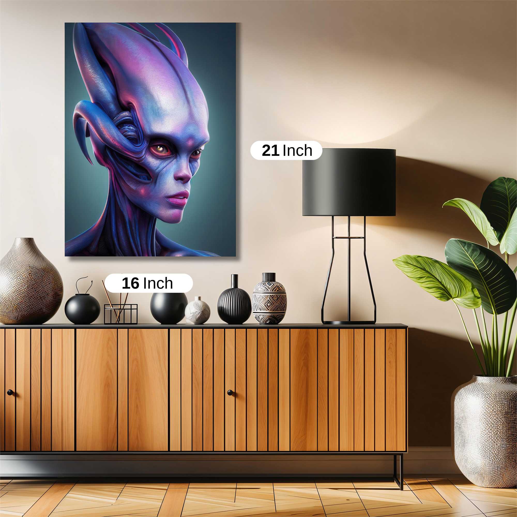 Alien Enigma Safe Wall Magnetic / M