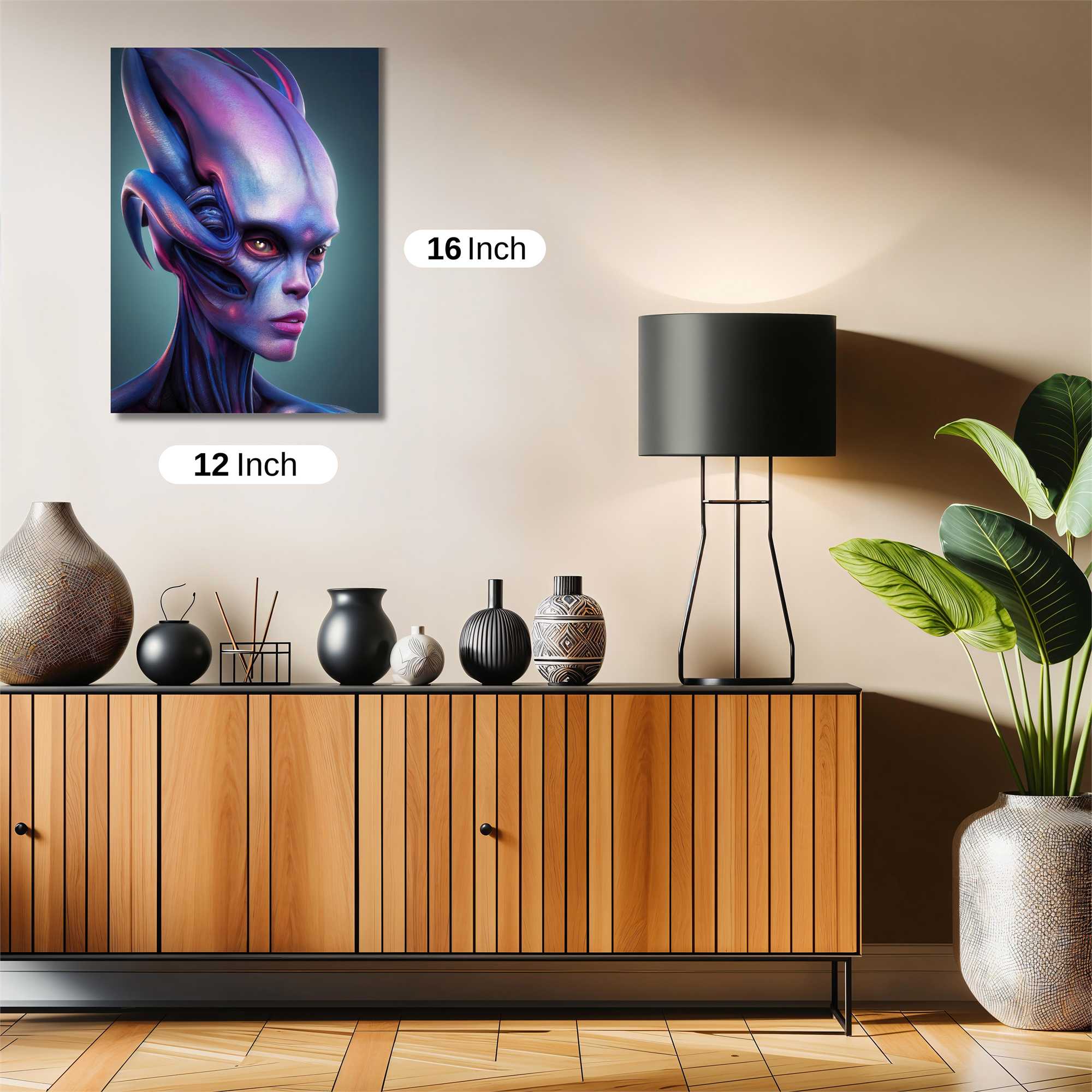 Alien Enigma Safe Wall Magnetic / M
