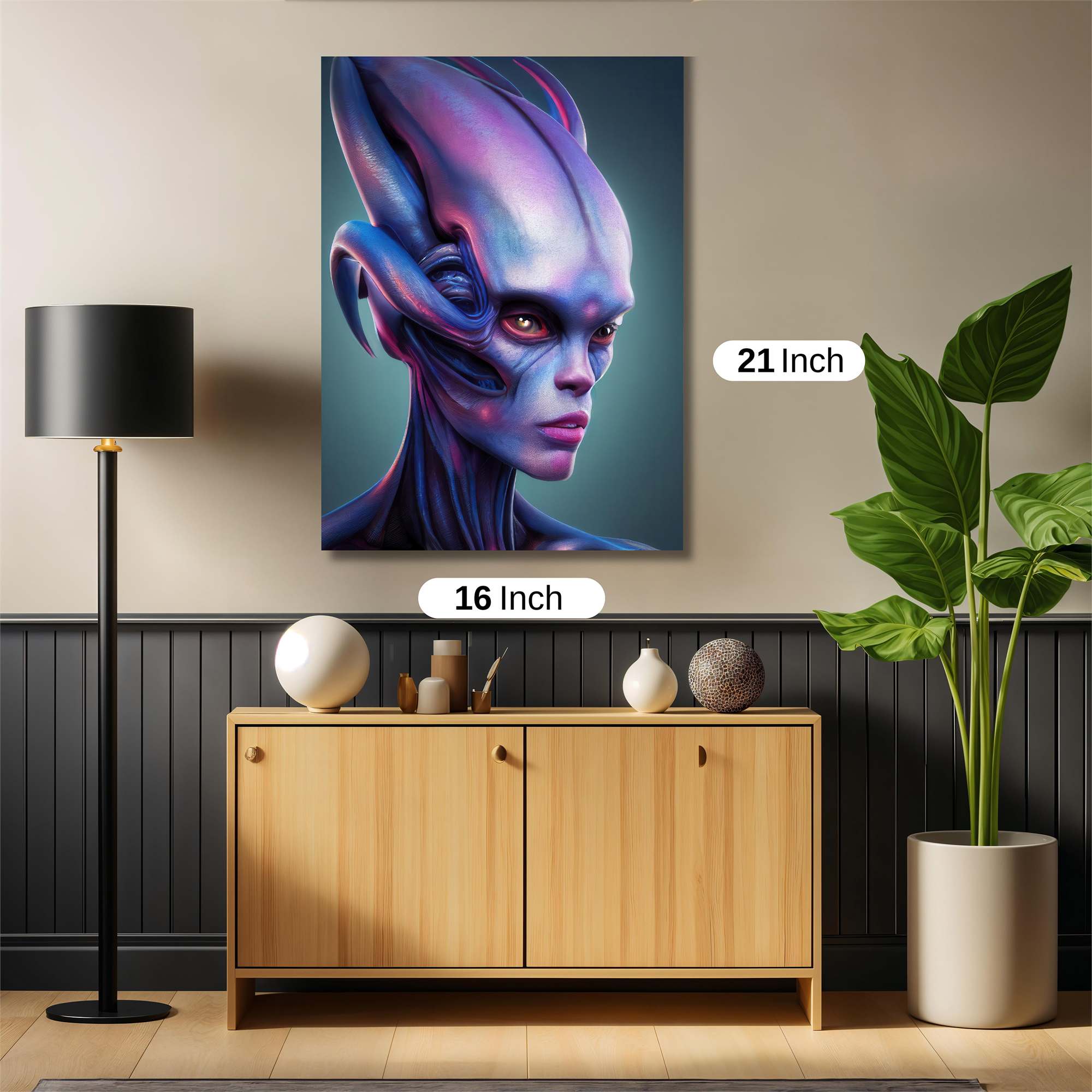 Alien Enigma Safe Wall Magnetic / M