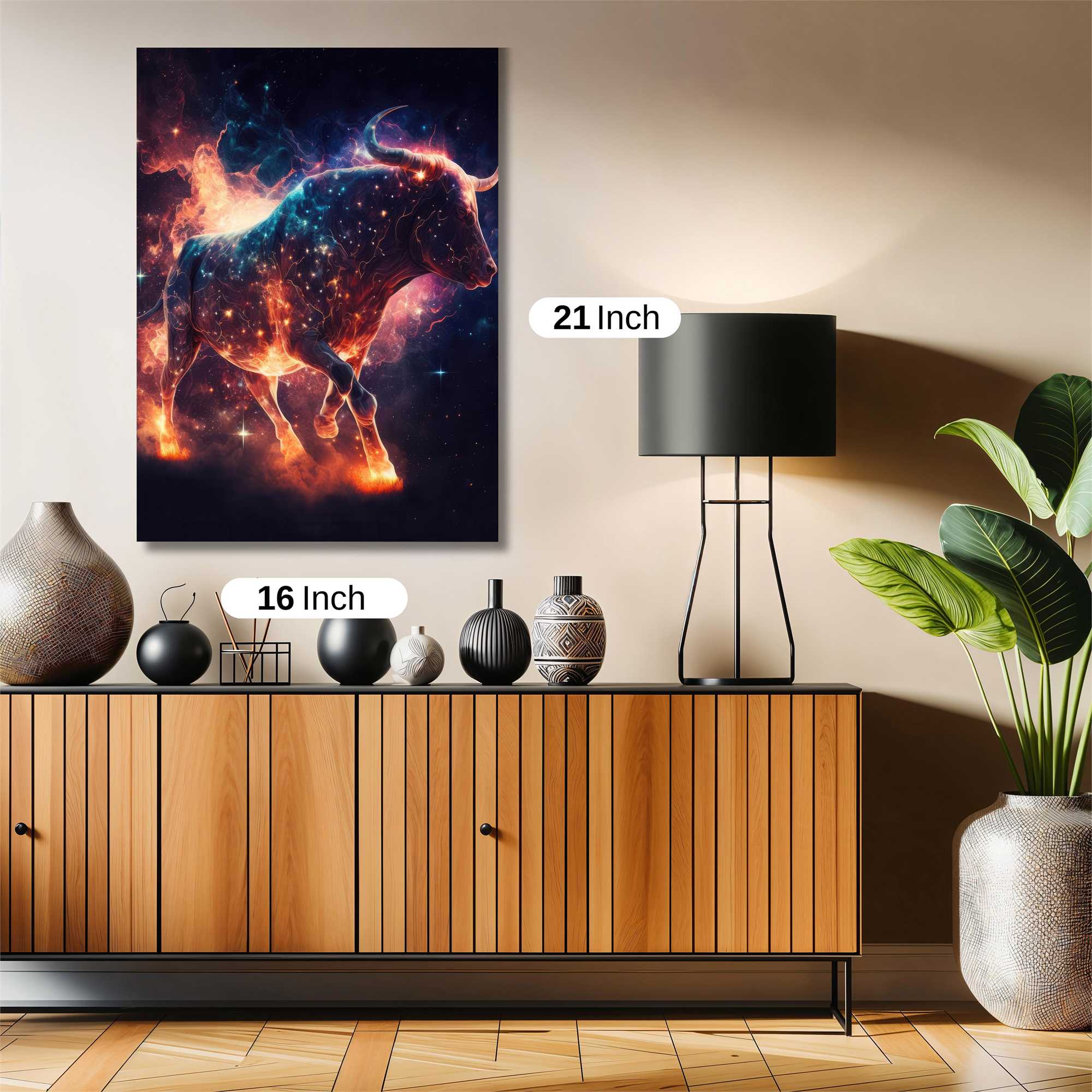 Cosmic Bull Safe Wall Magnetic / M