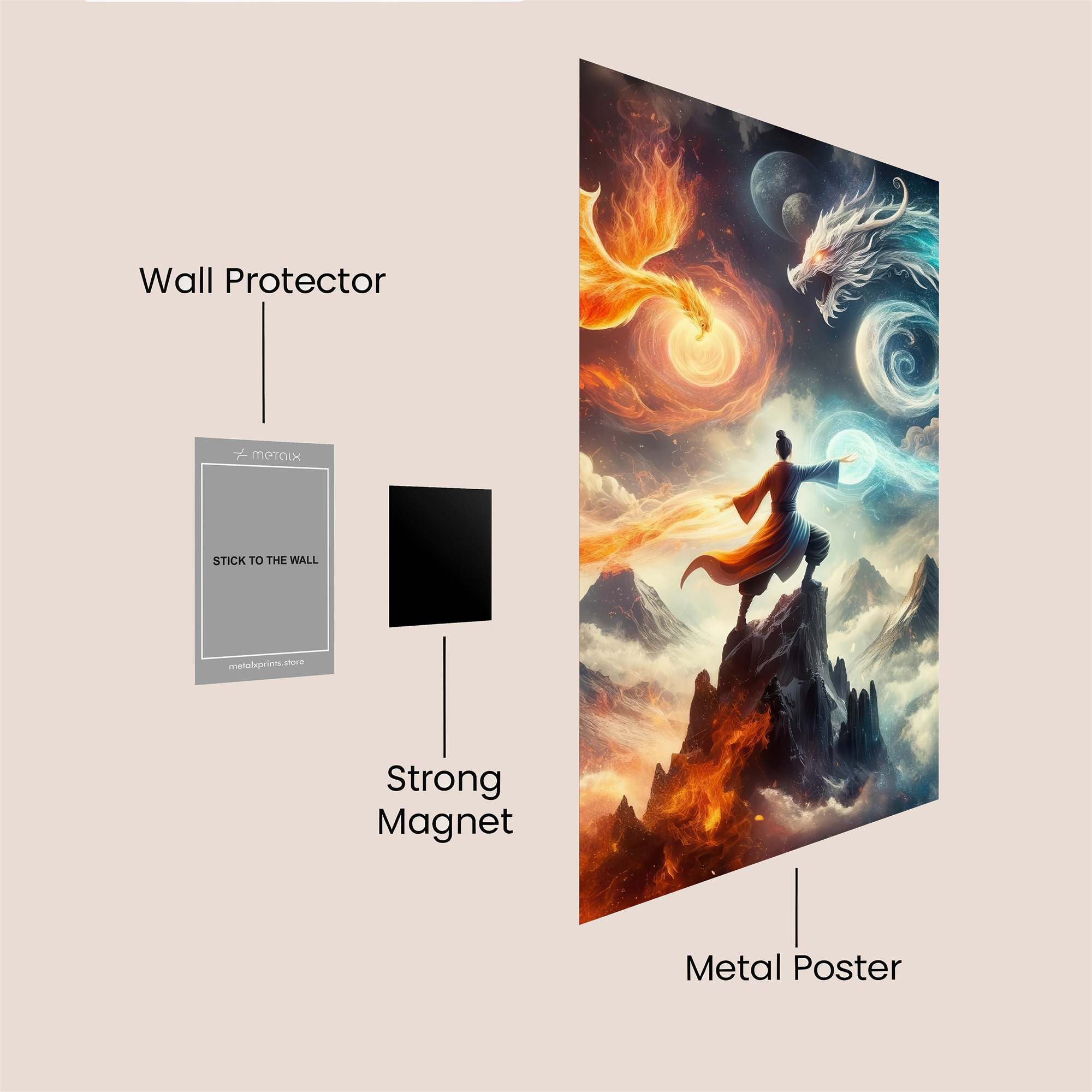 Phoenix Serenity Safe Wall Magnetic / M