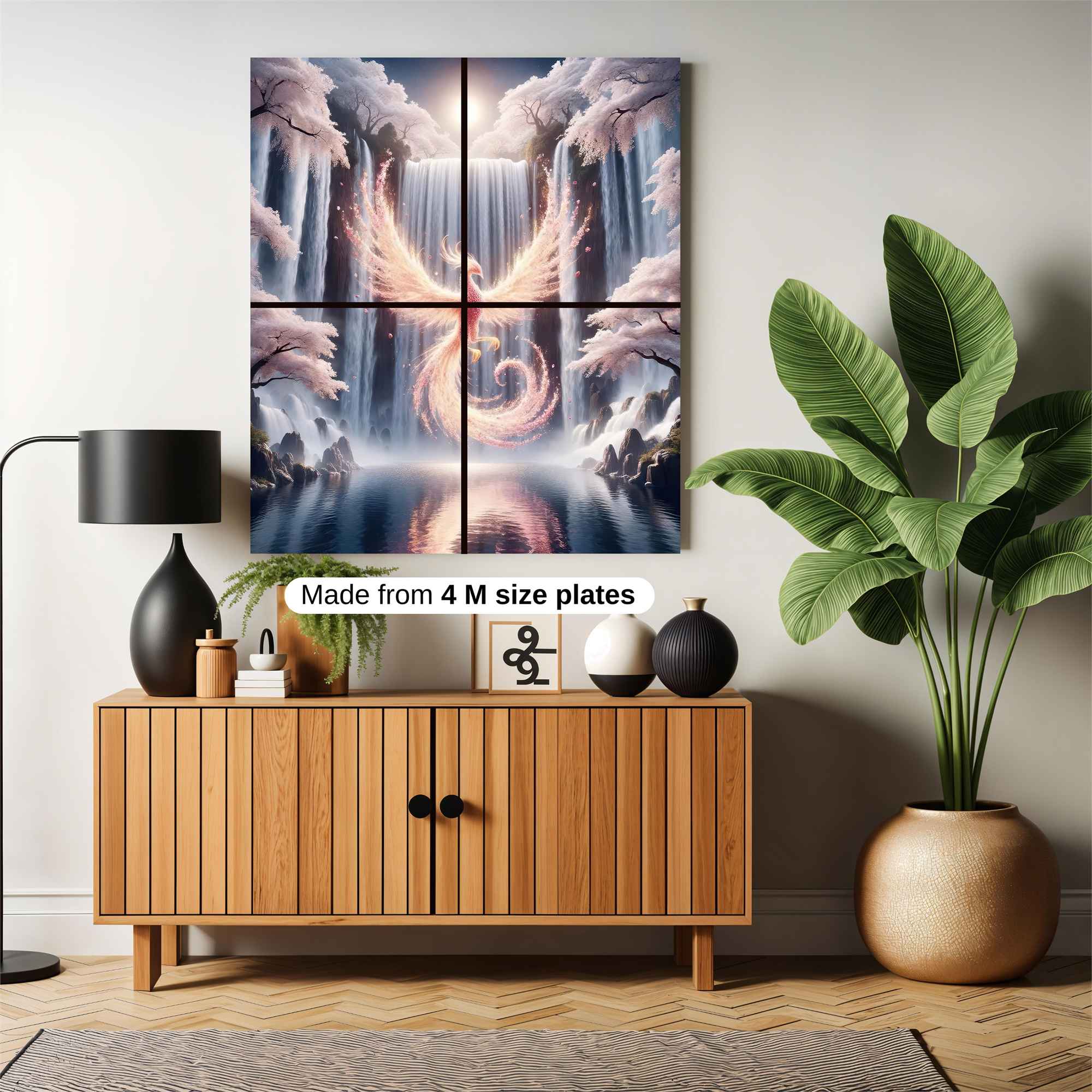 Phoenix Rebirth Safe Wall Magnetic / M