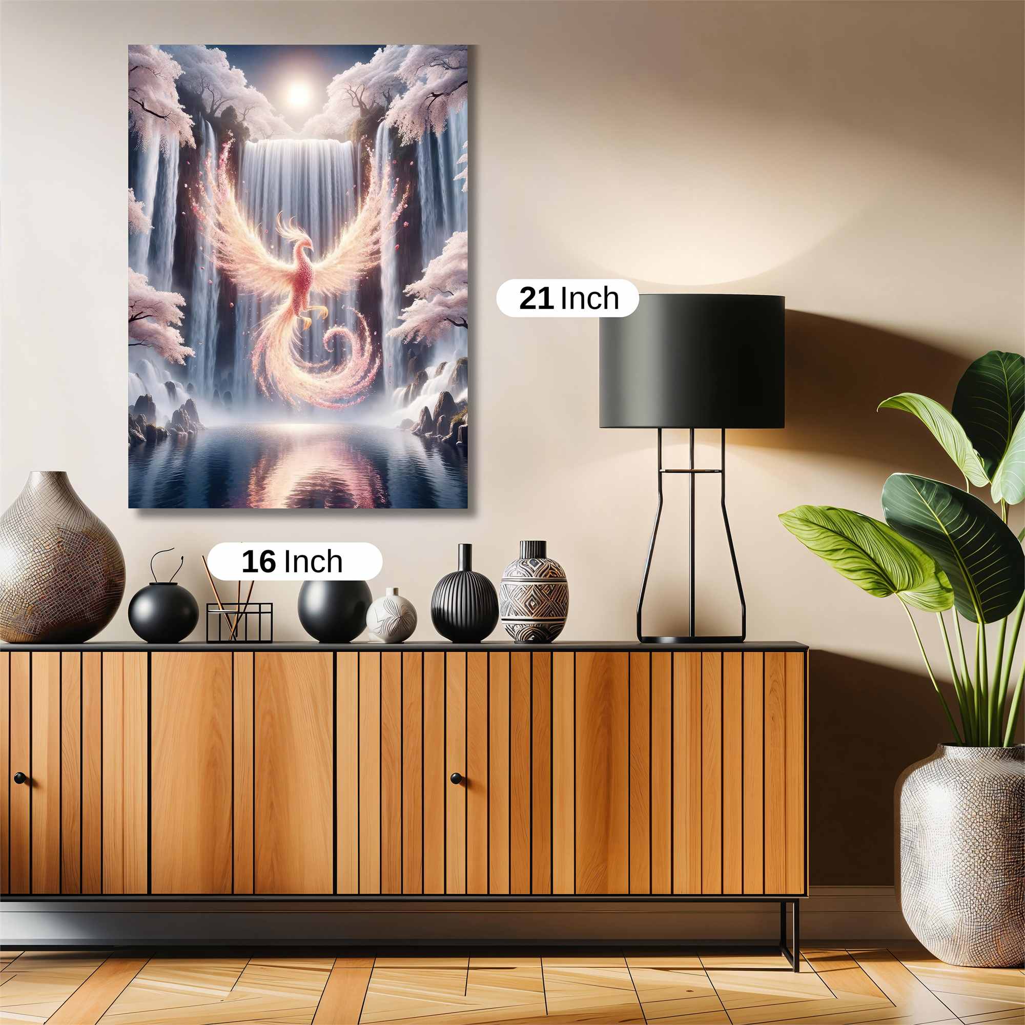 Phoenix Rebirth Safe Wall Magnetic / M