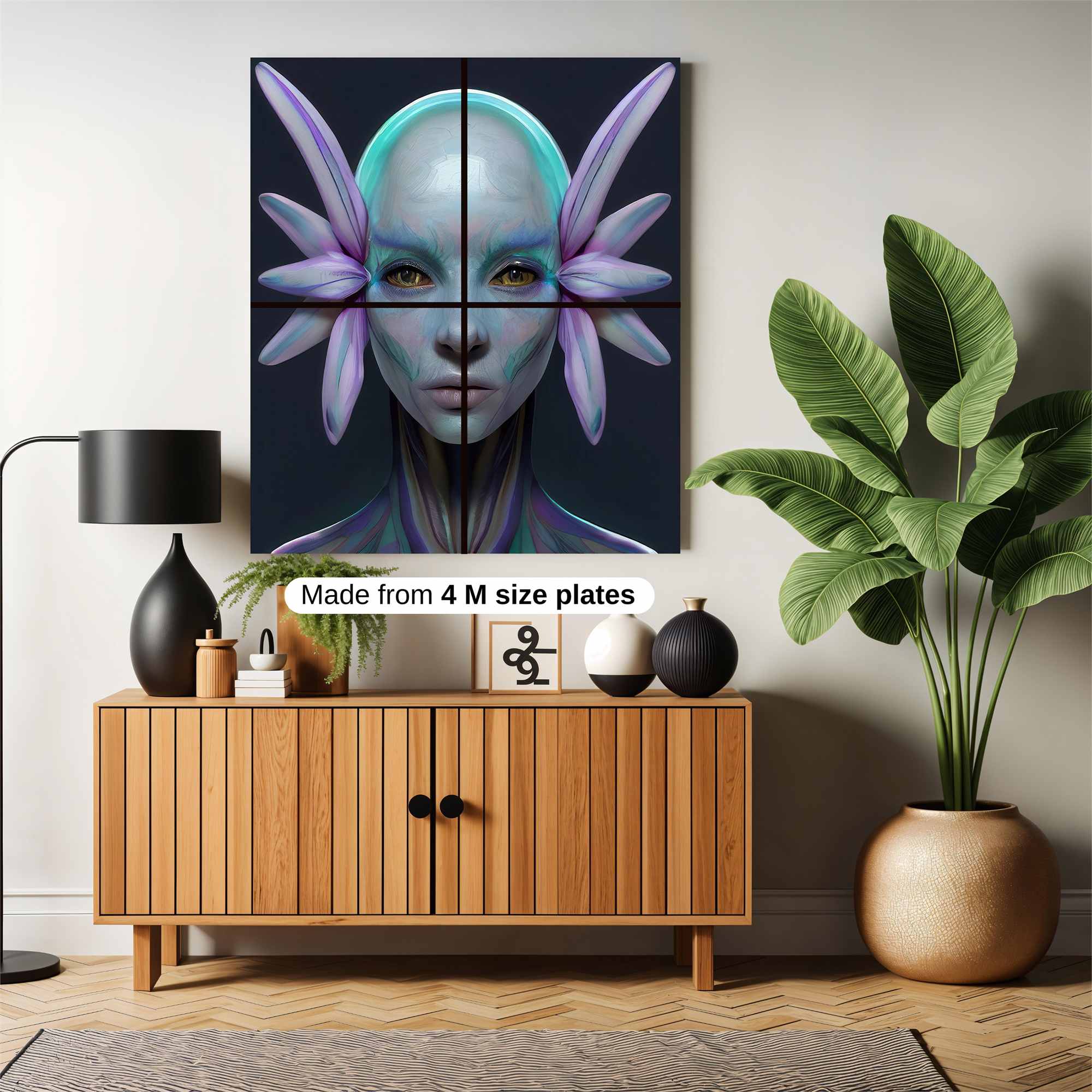 Alien Serenity Safe Wall Magnetic / M