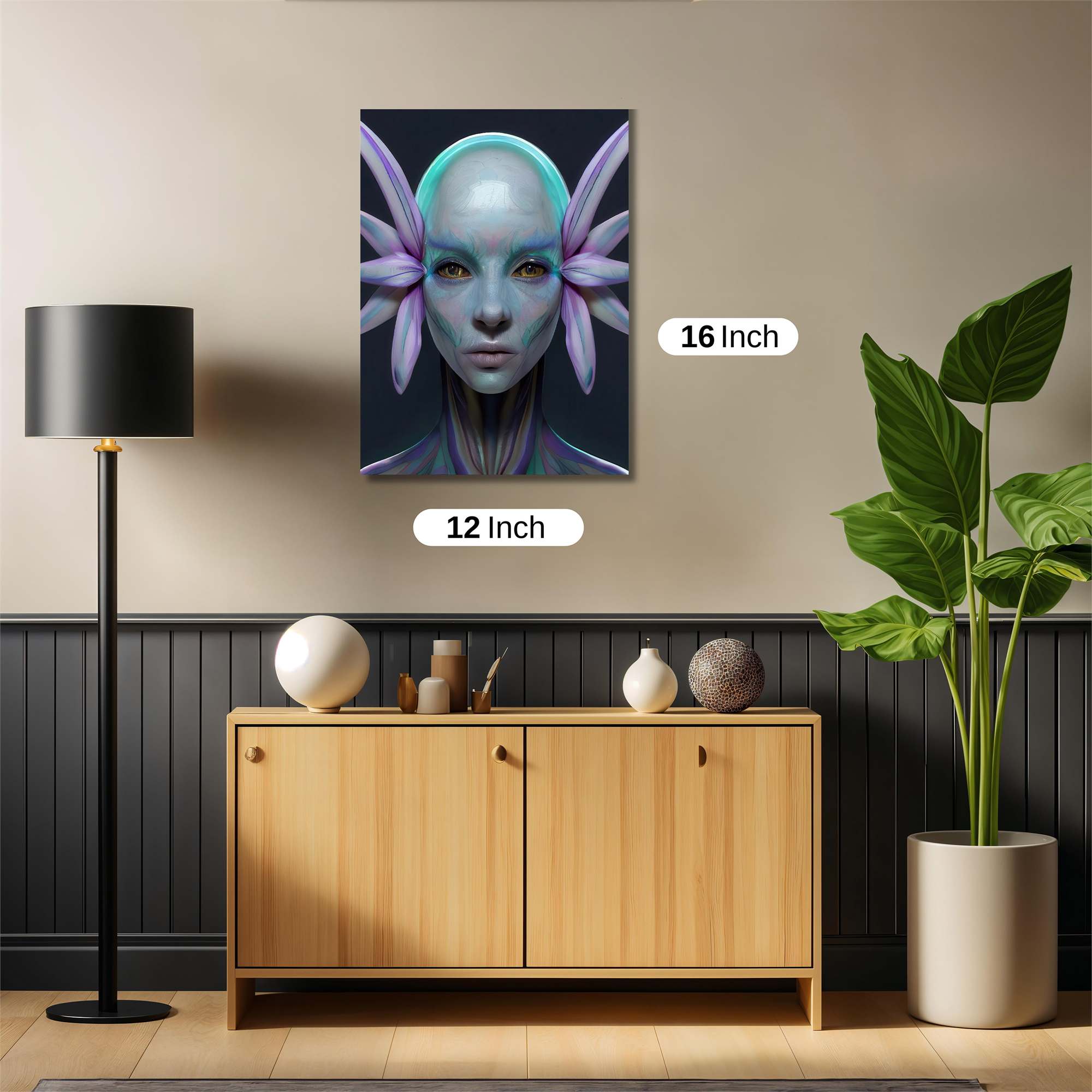 Alien Serenity Safe Wall Magnetic / M