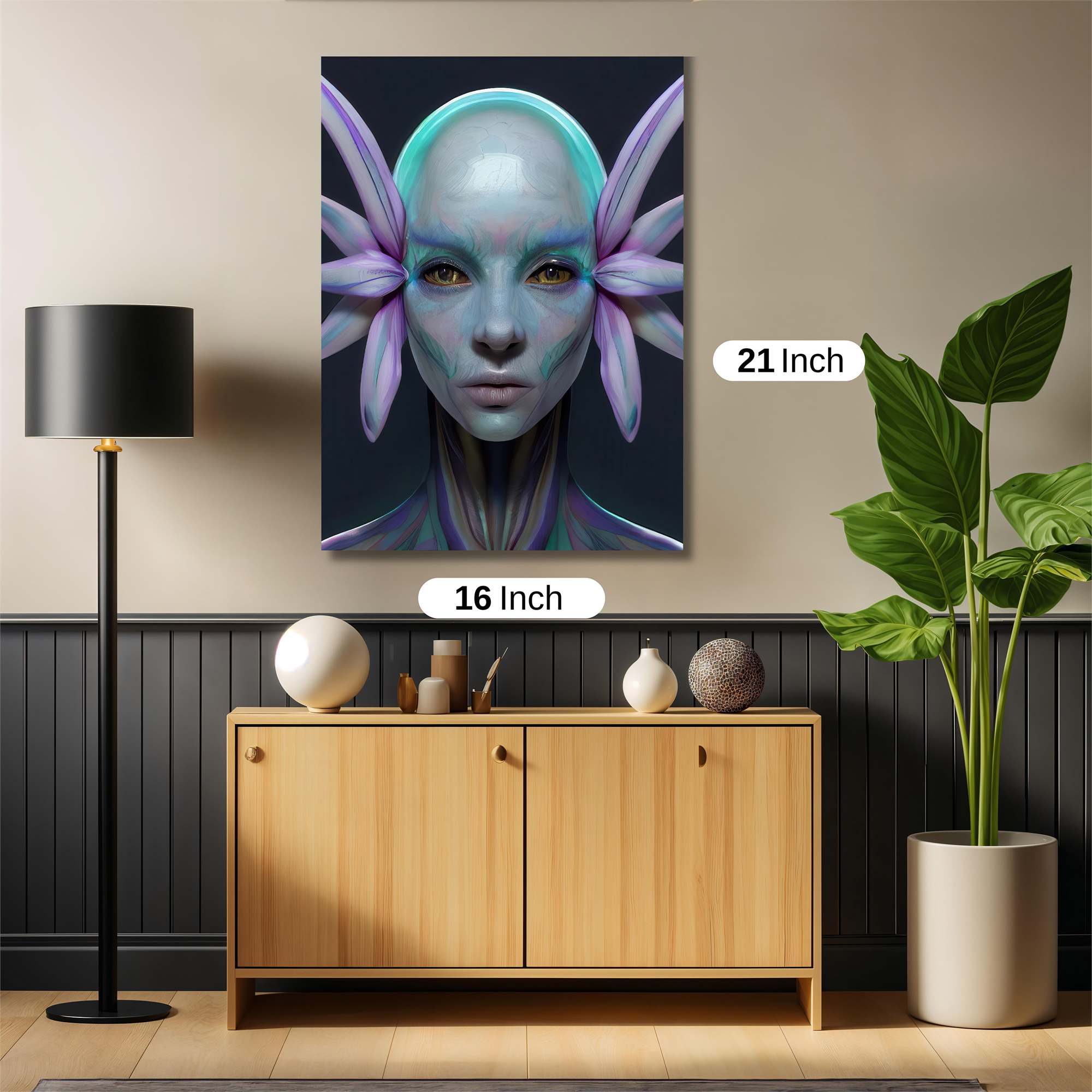 Alien Serenity Safe Wall Magnetic / M