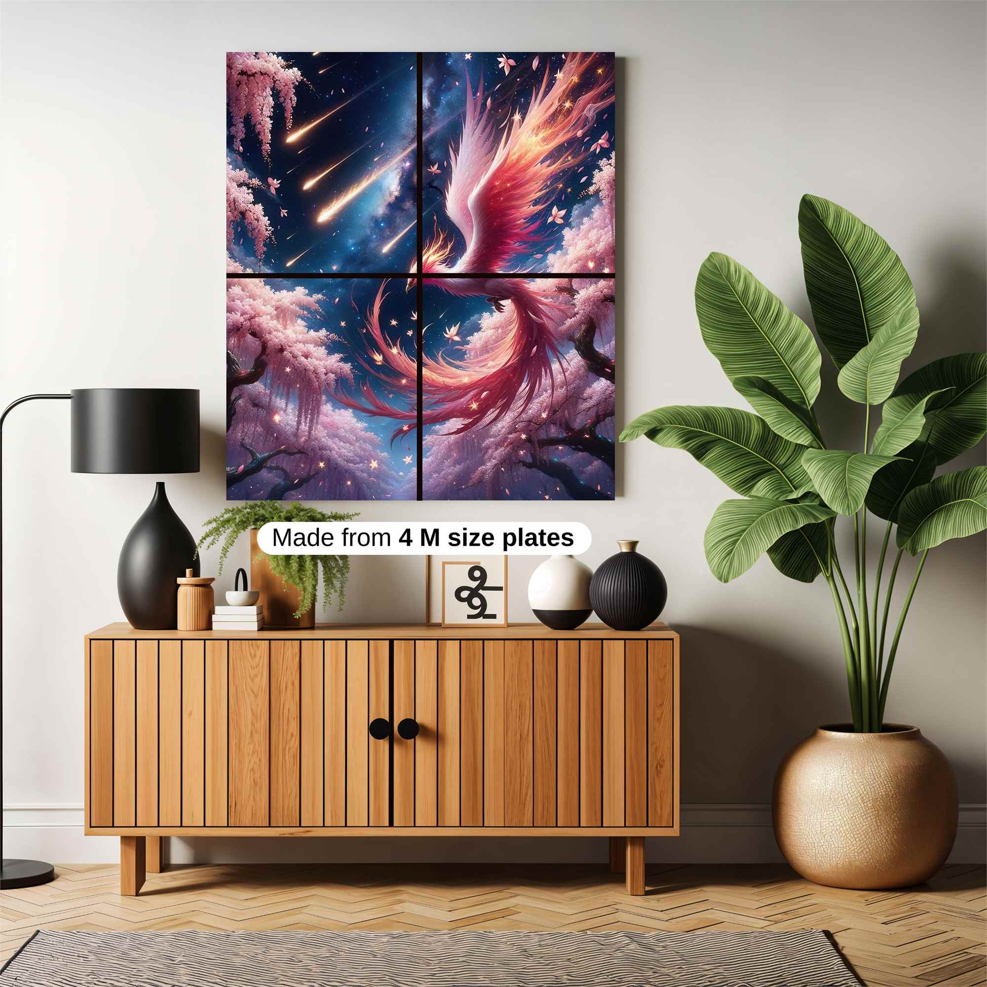 Phoenix Rebirth Safe Wall Magnetic / M