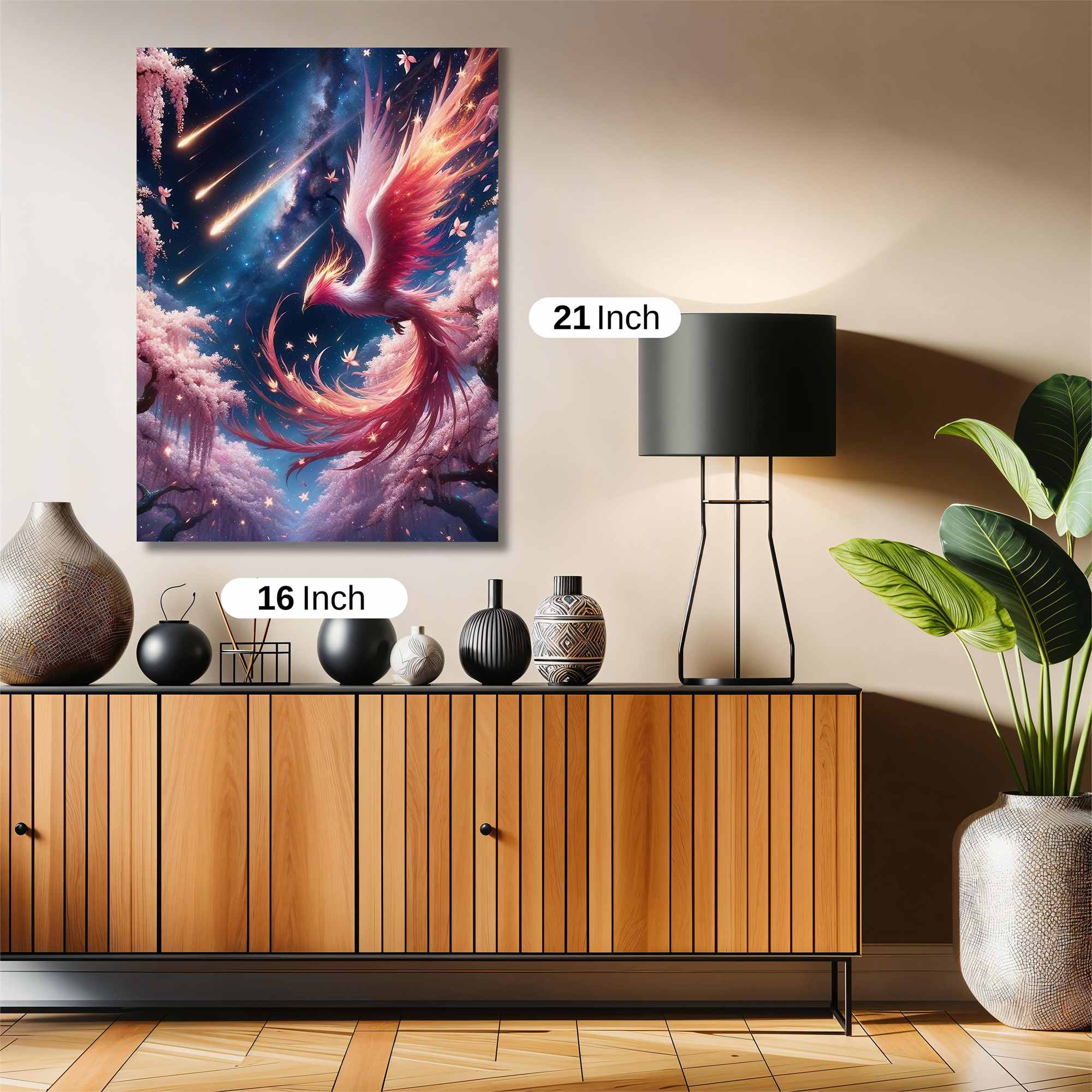 Phoenix Rebirth Safe Wall Magnetic / M