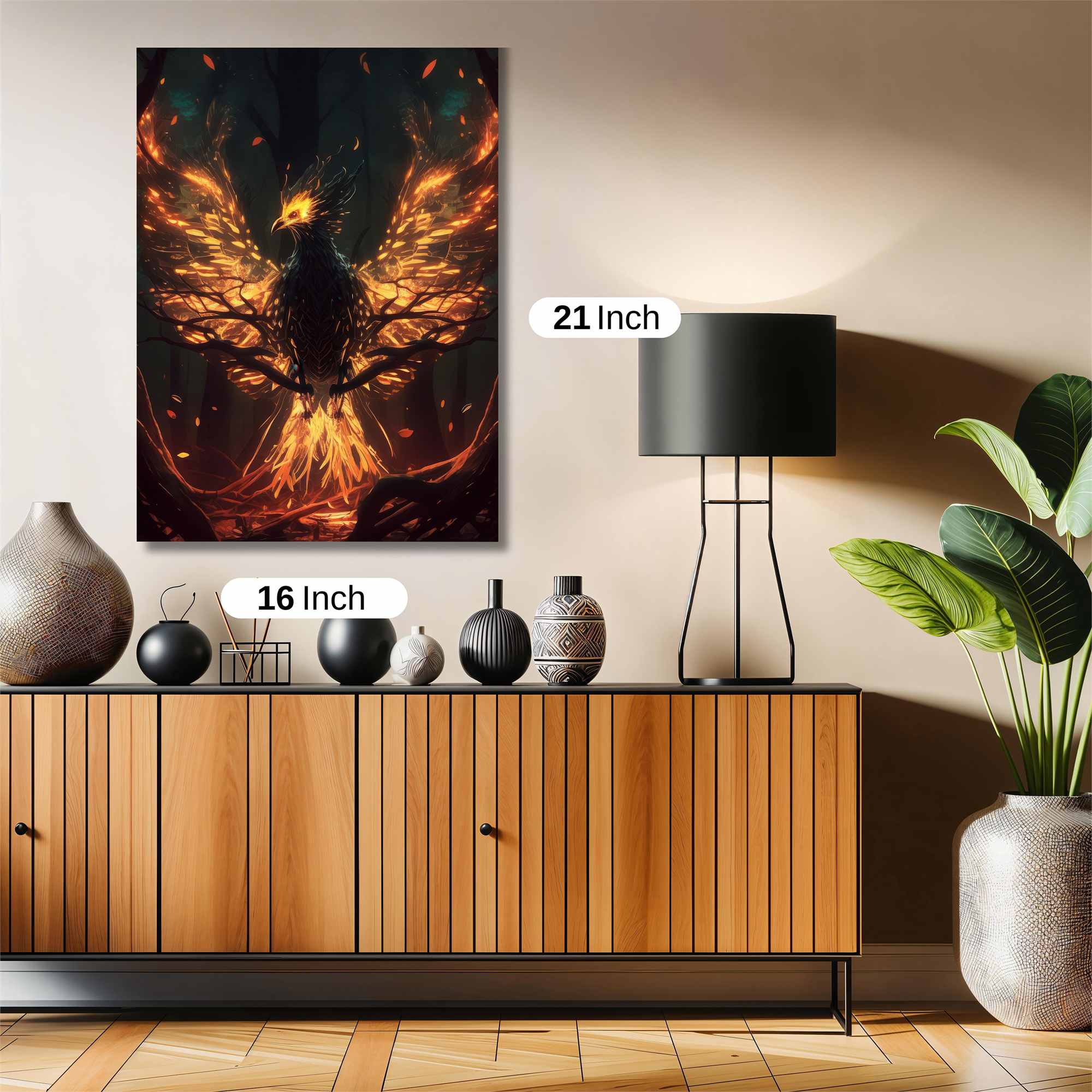 Phoenix Resplendent Safe Wall Magnetic / M