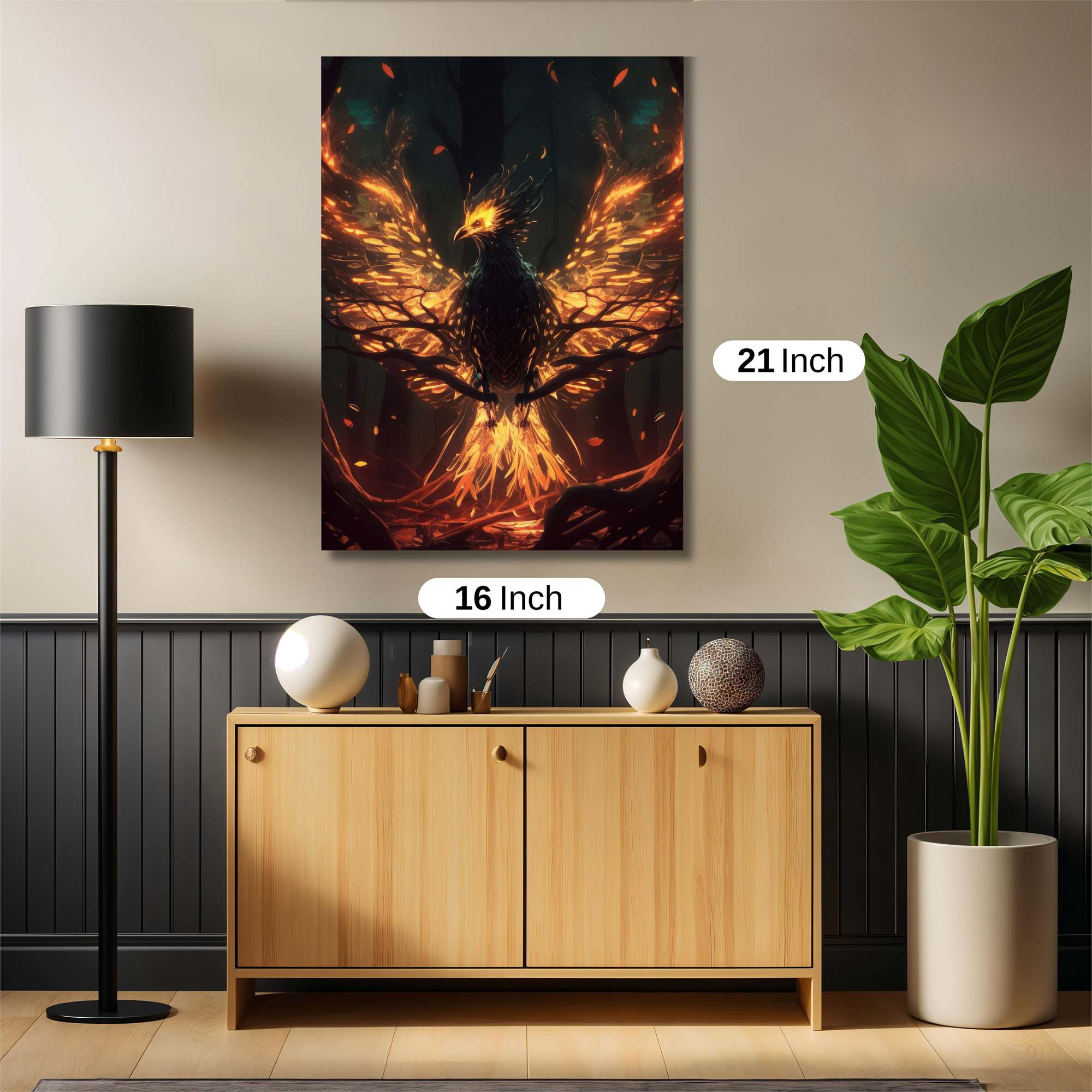 Phoenix Resplendent Safe Wall Magnetic / M