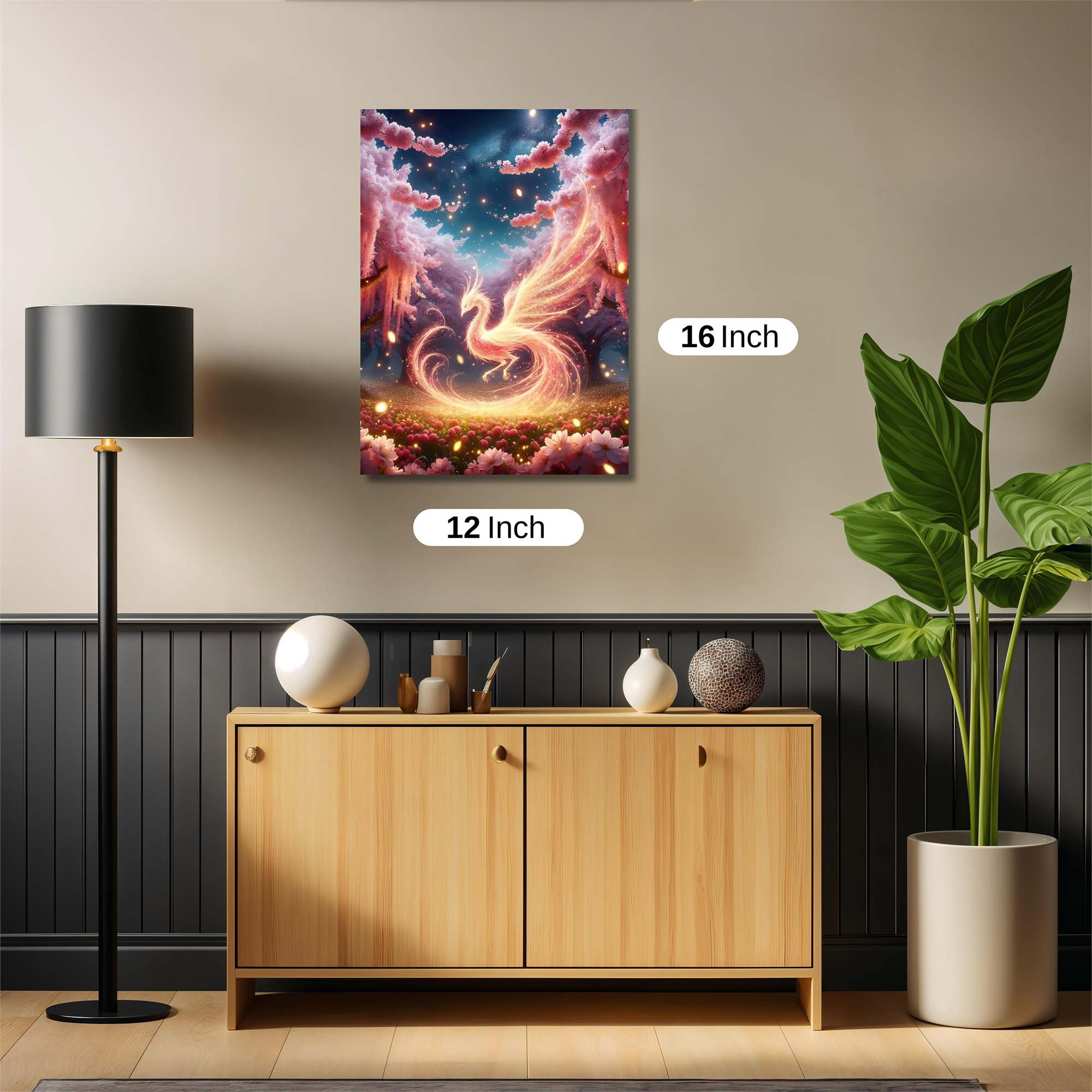 Phoenix Enchantment Safe Wall Magnetic / M