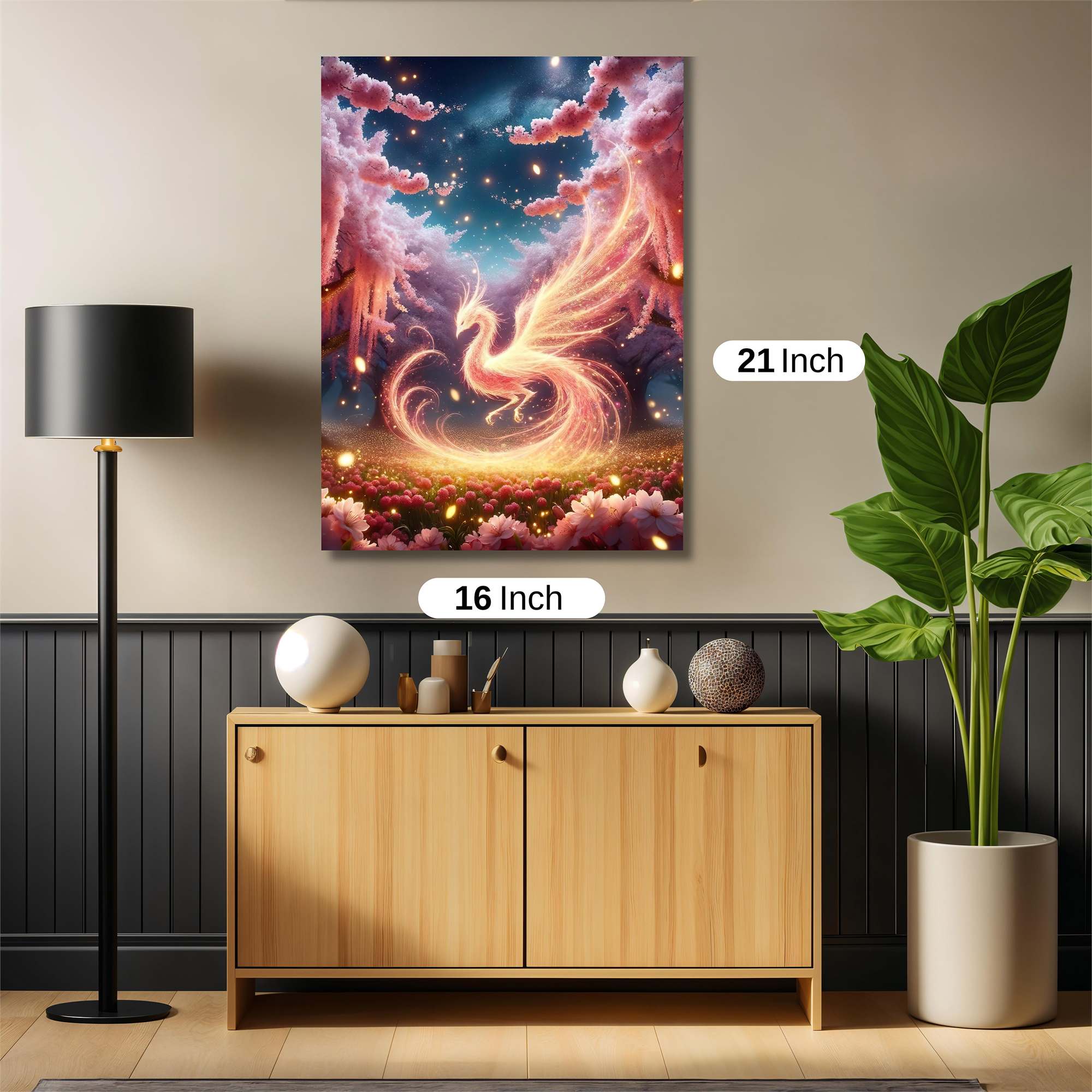 Phoenix Enchantment Safe Wall Magnetic / M