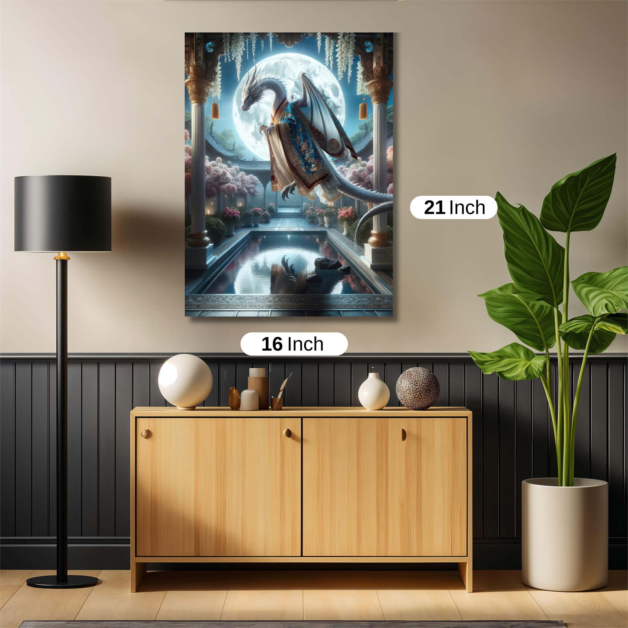 Dragon Serenity Safe Wall Magnetic / M