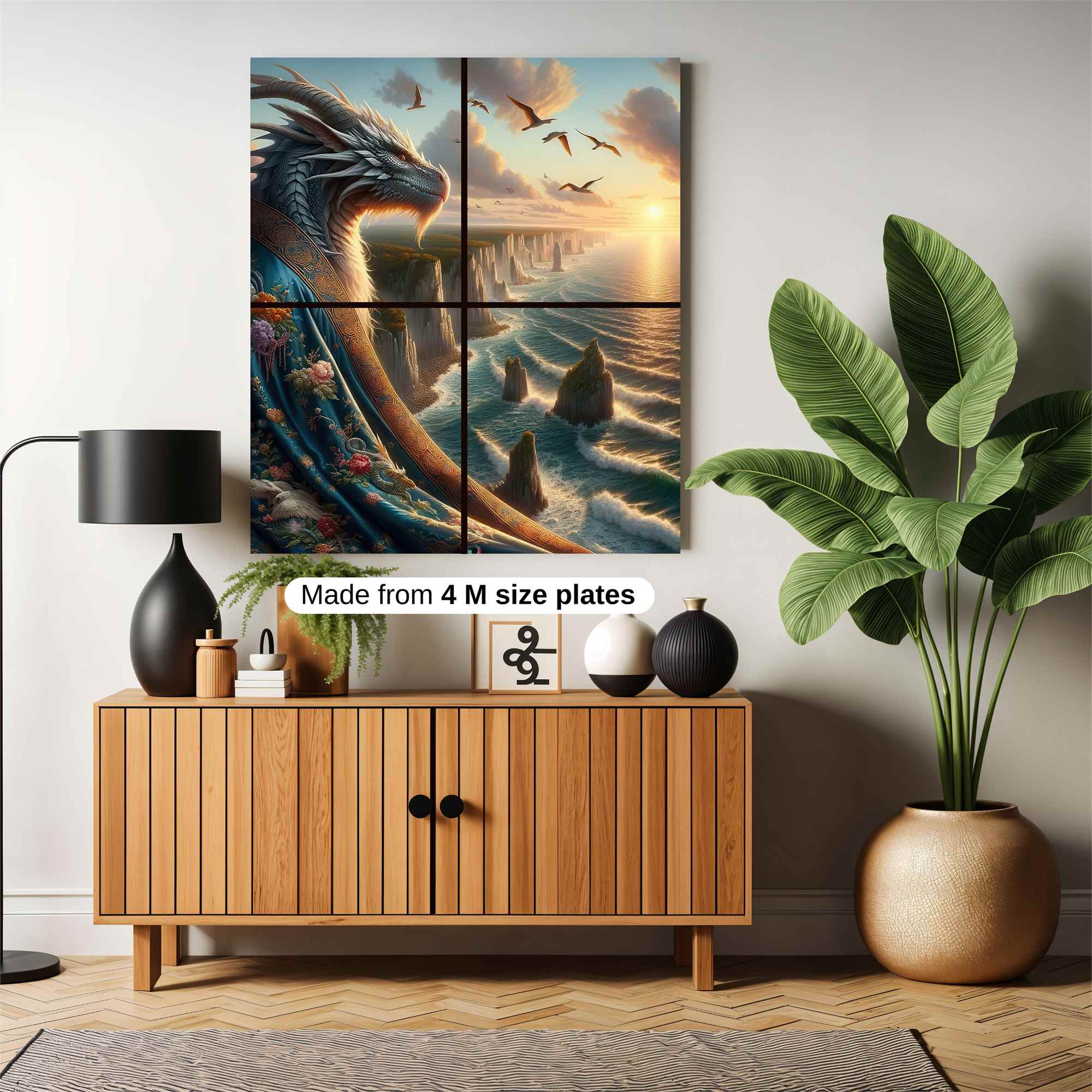 Dragon Serenity Safe Wall Magnetic / M