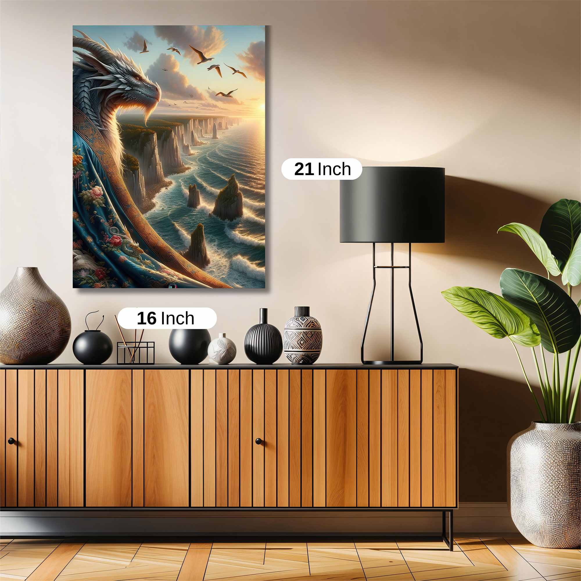 Dragon Serenity Safe Wall Magnetic / M