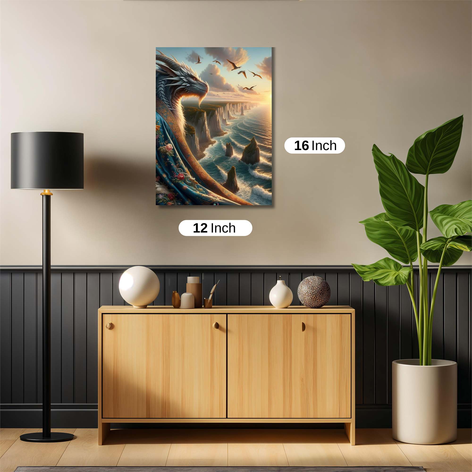 Dragon Serenity Safe Wall Magnetic / M