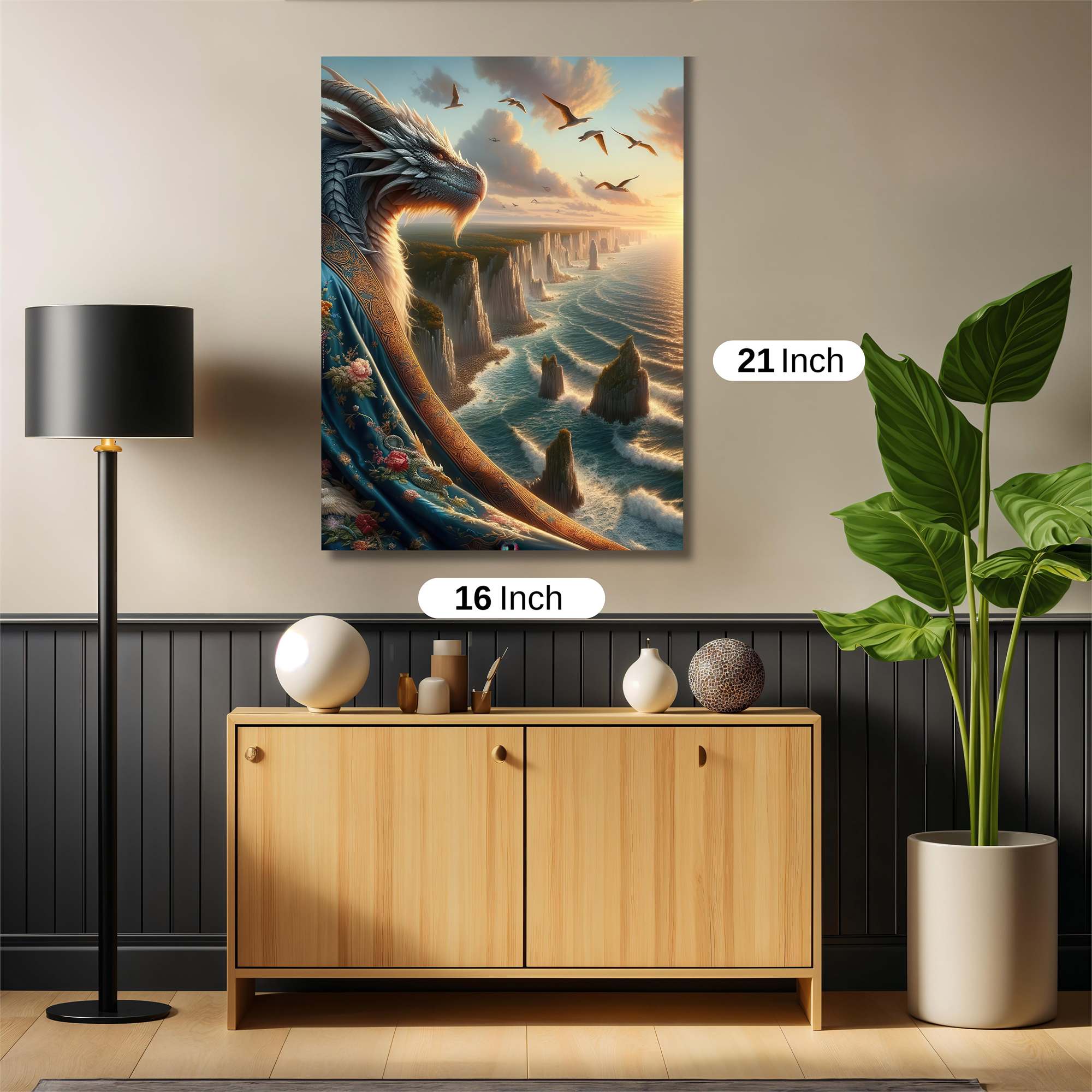 Dragon Serenity Safe Wall Magnetic / M