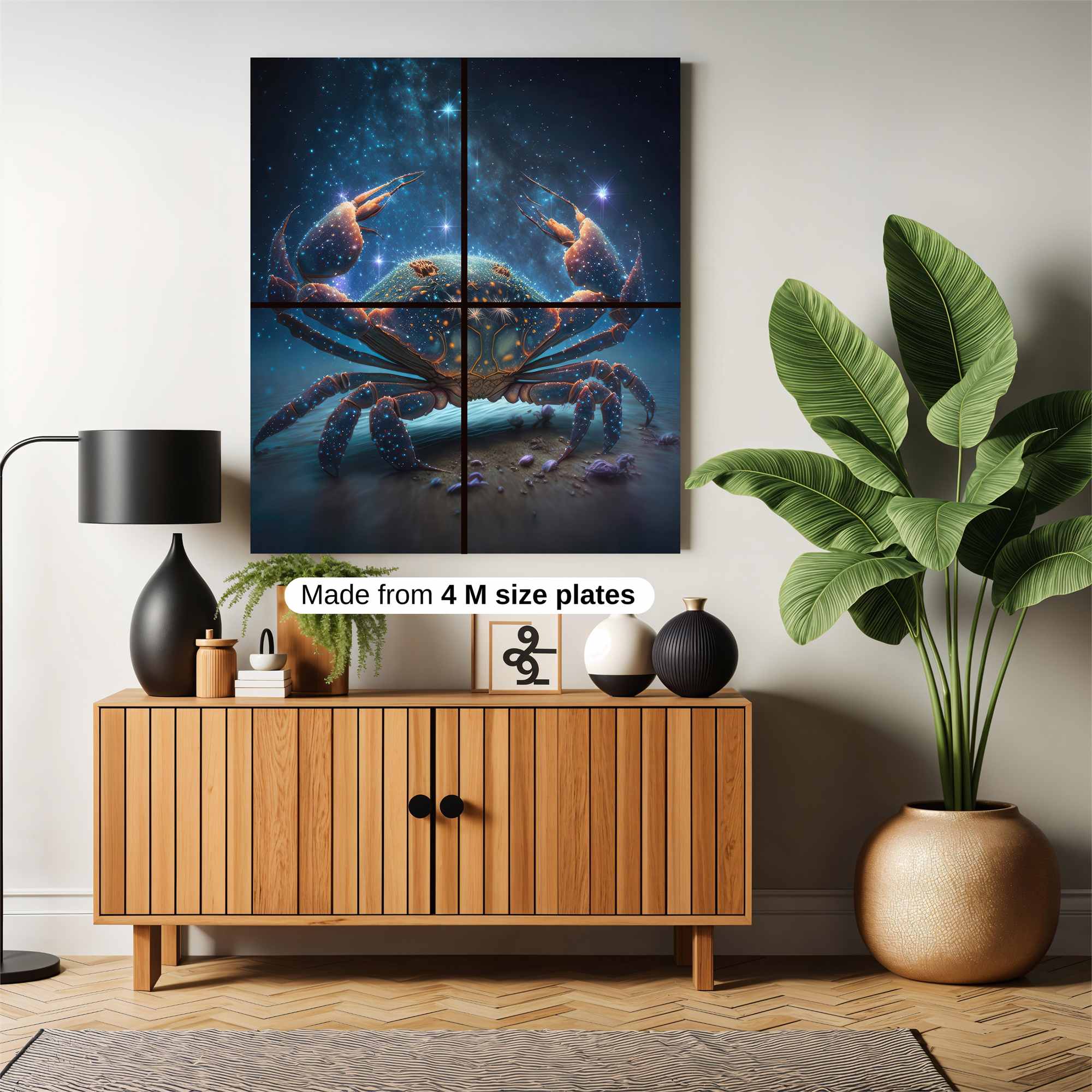 Cosmic Crab Safe Wall Magnetic / M