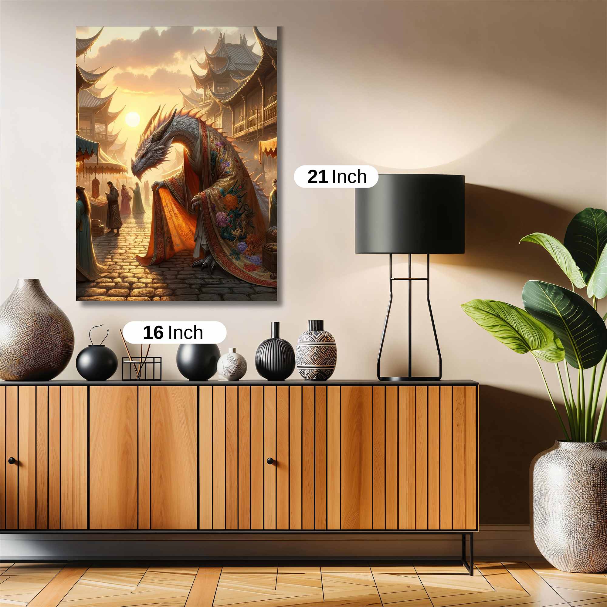 Dragon Serenity Safe Wall Magnetic / M