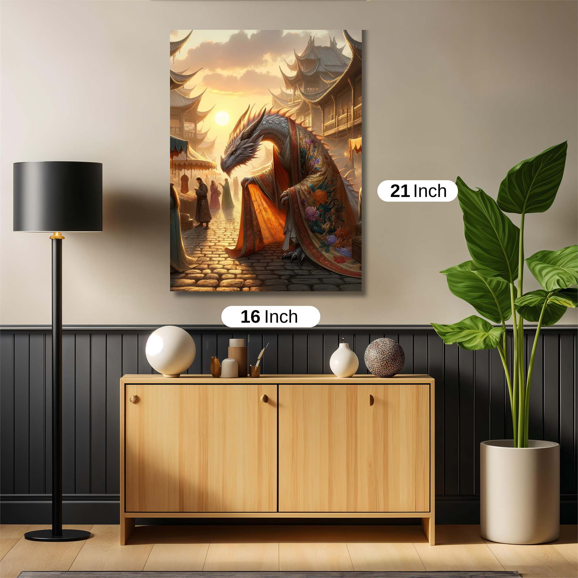 Dragon Serenity Safe Wall Magnetic / M