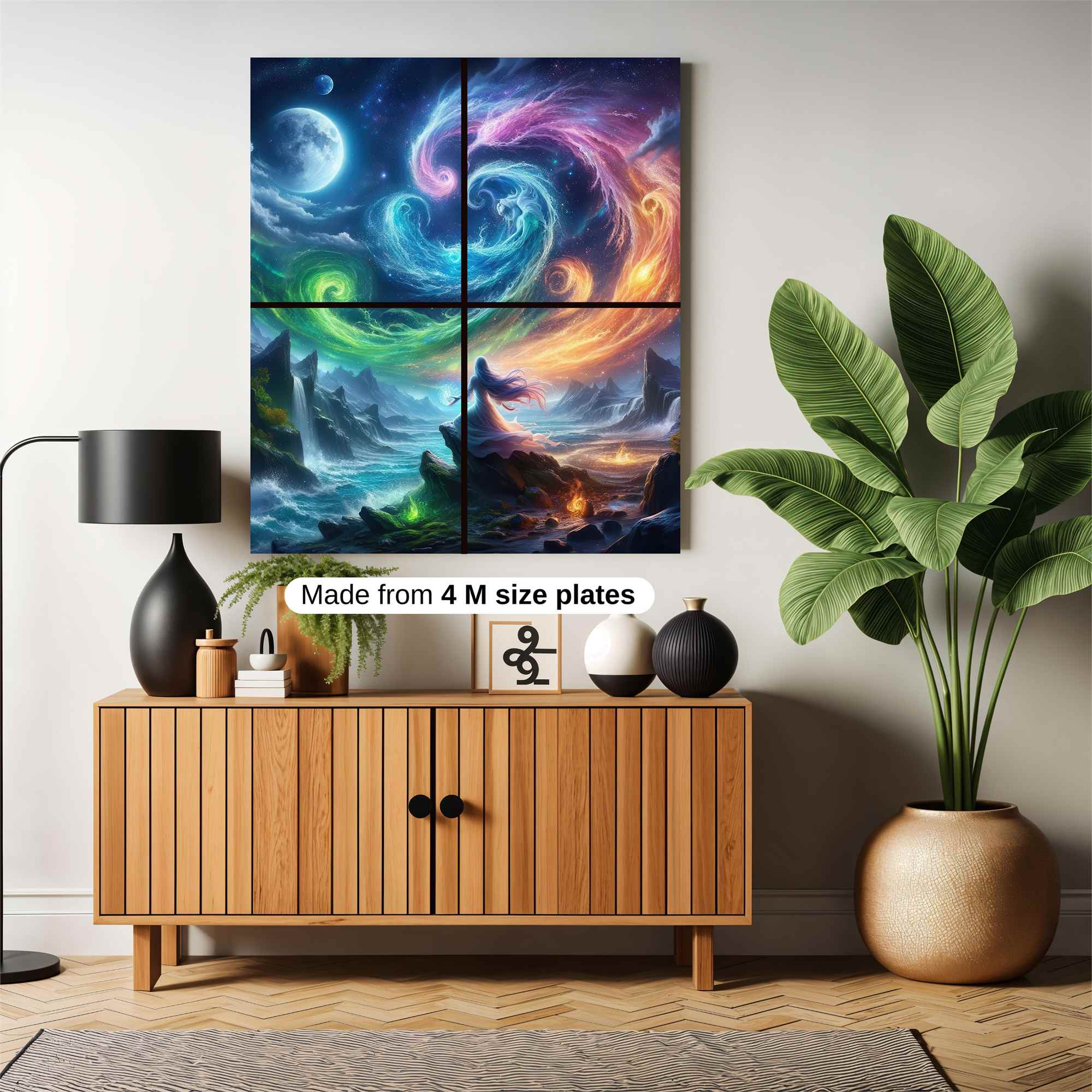 Cosmic Whimsy Safe Wall Magnetic / M