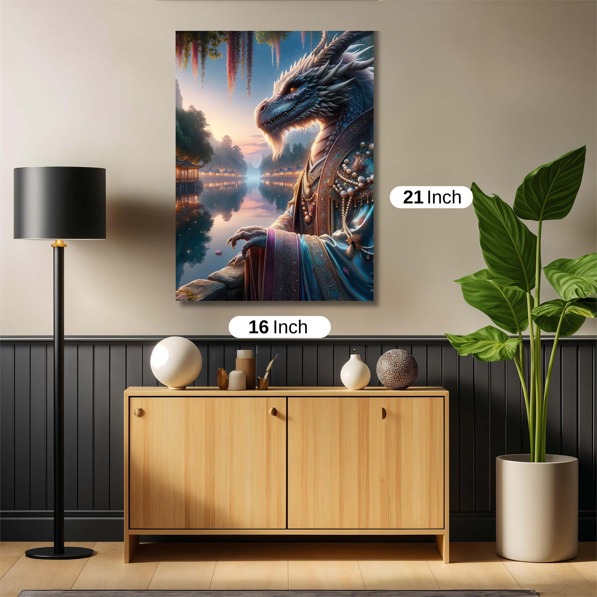 Dragon Serenity Safe Wall Magnetic / M