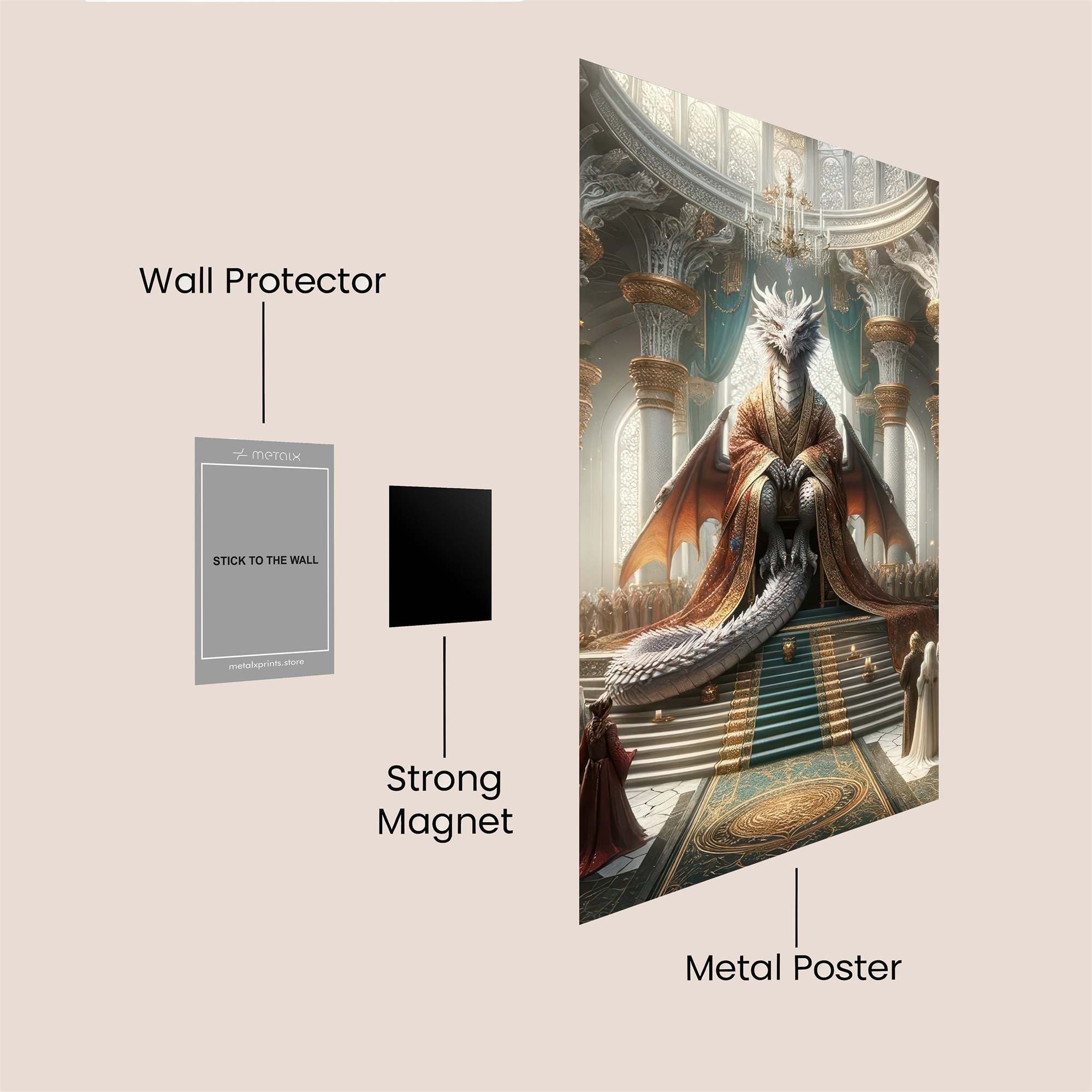 Dragon Sovereign Safe Wall Magnetic / M
