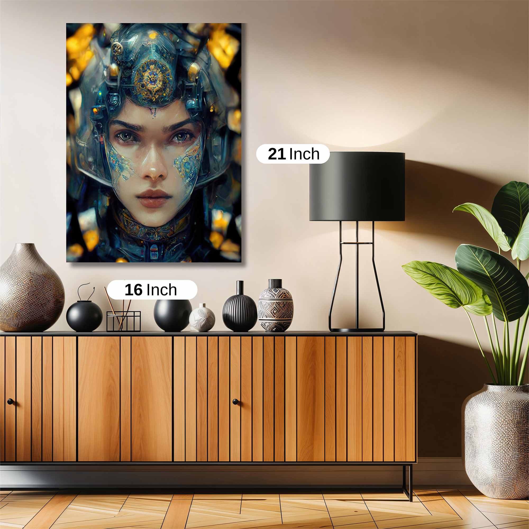 Cyber Queen Safe Wall Magnetic / M