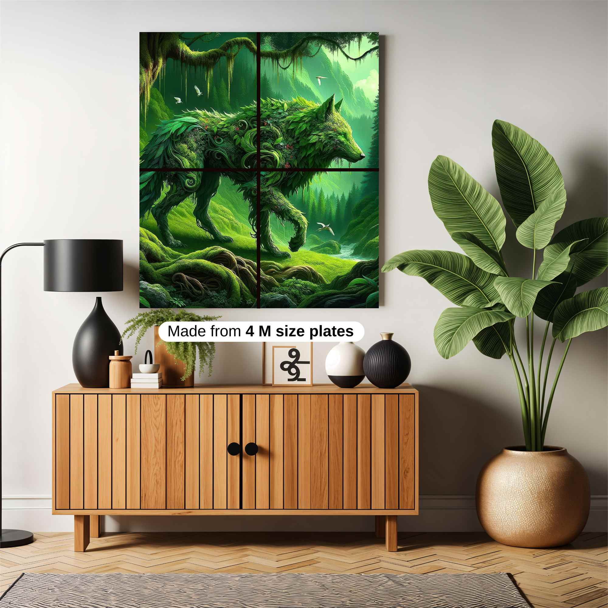 Forest Serenity Safe Wall Magnetic / M